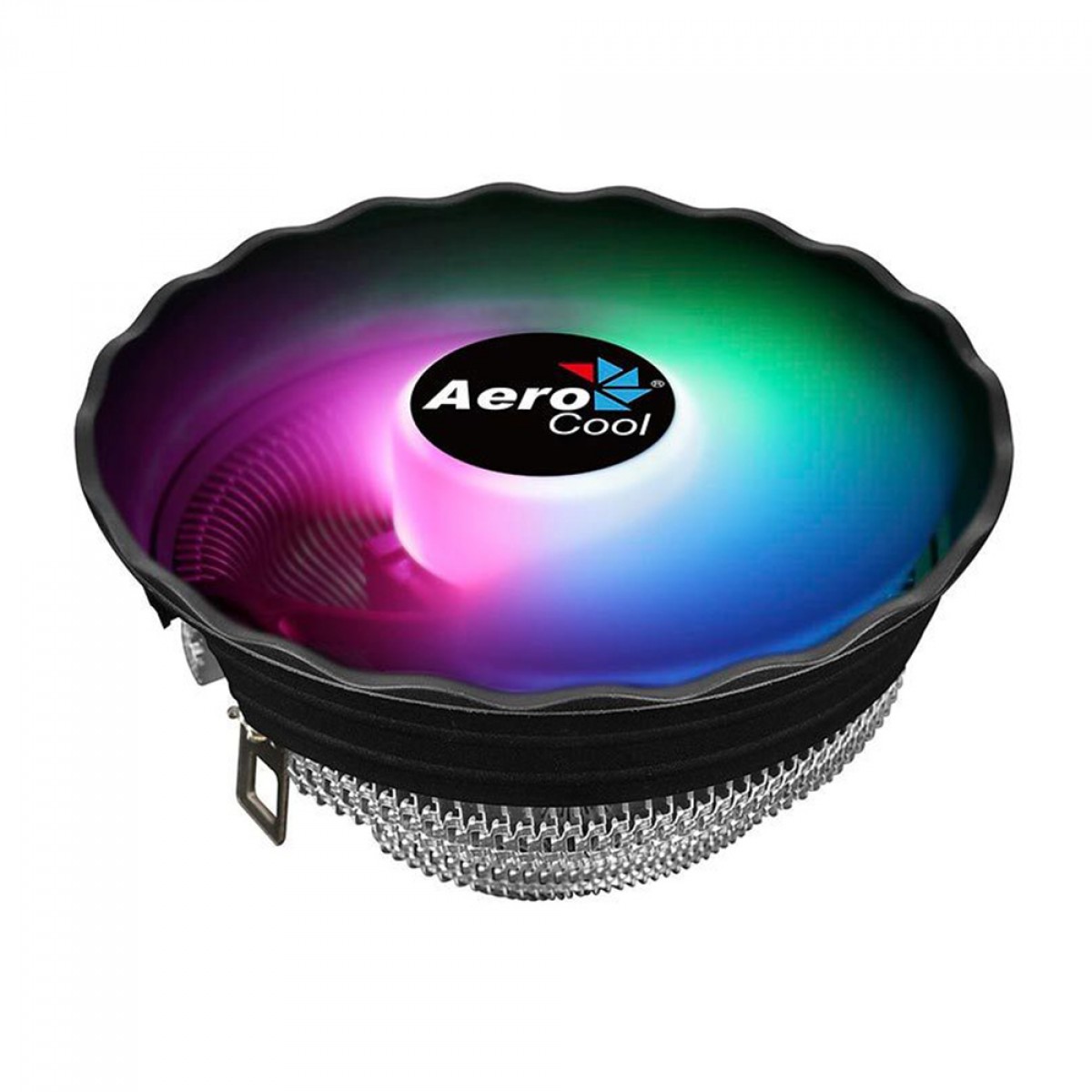 Cooler para Processador Aerocool Air Frost Plus, FRGB, 120mm, Intel-AMD