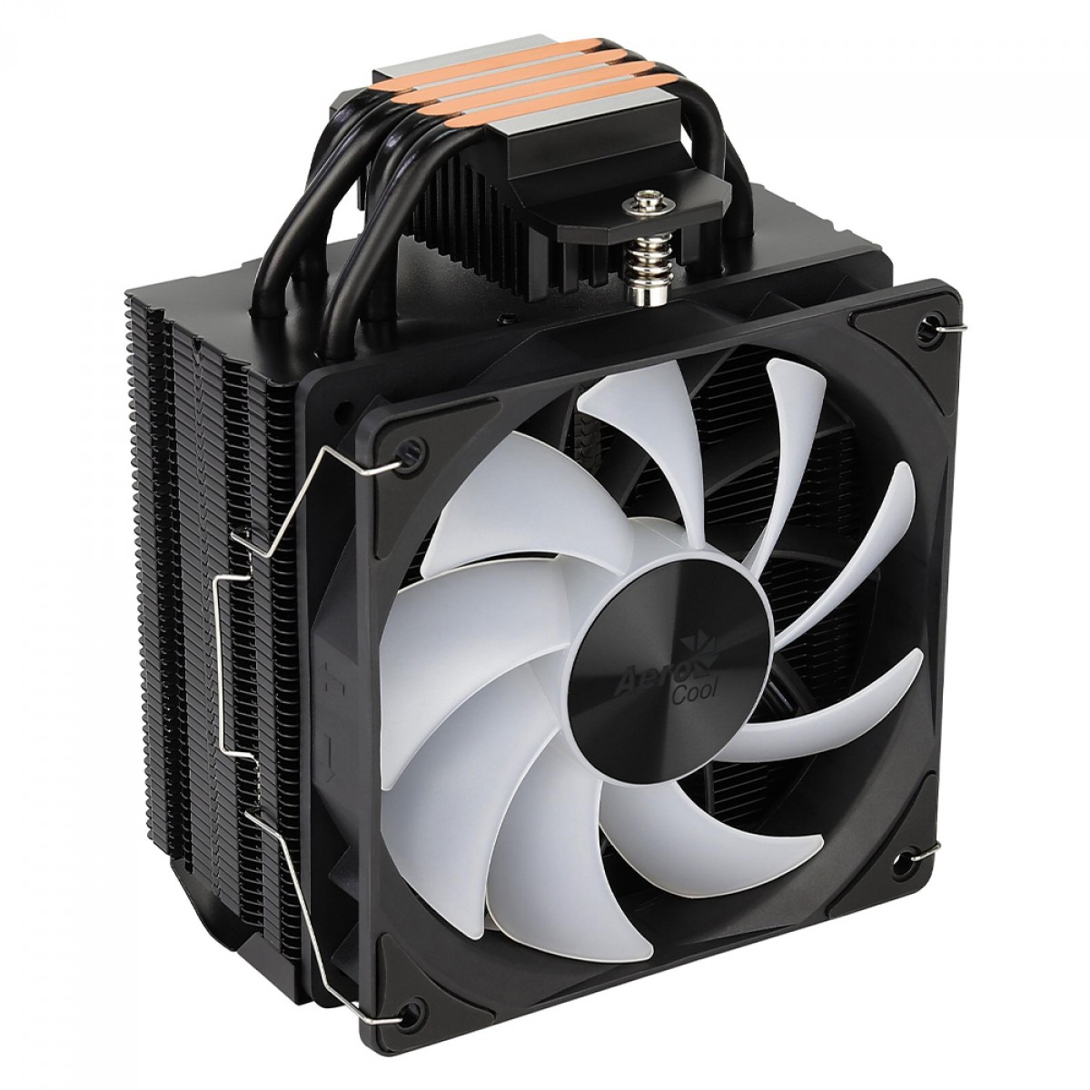Cooler Para Processador Aerocool Rime 2, ARGB, 120mm, Intel-AMD, Preto