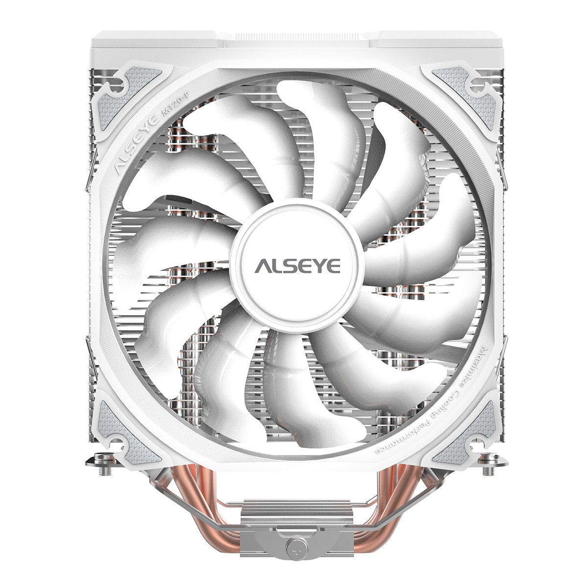 Cooler para Processador Alseye MAX120, 120mm, RGB, White, Intel-AMD