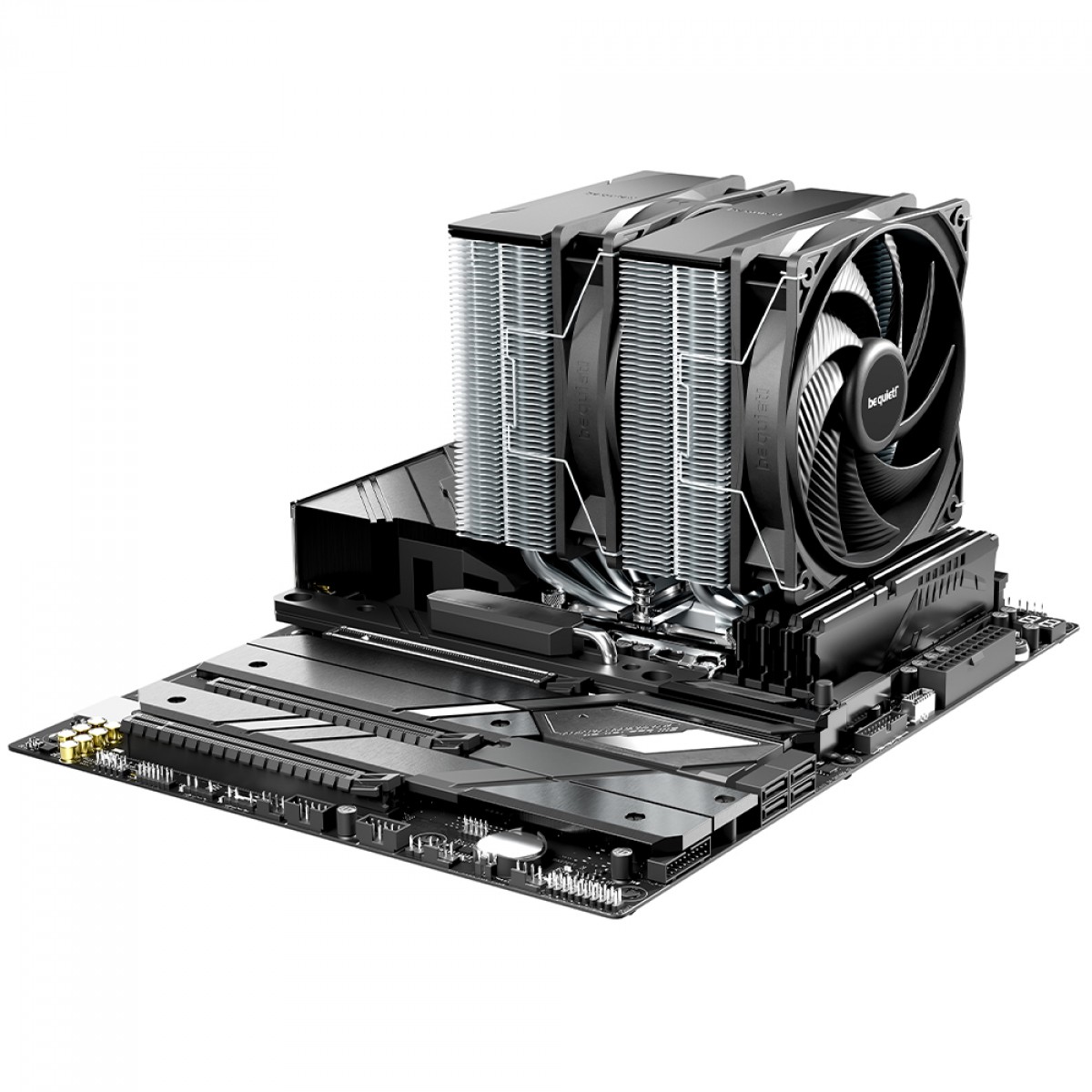 Cooler Para Processador Be Quiet Pure Rock Pro 3, 120mm, Intel/AMD, Preto, BK041