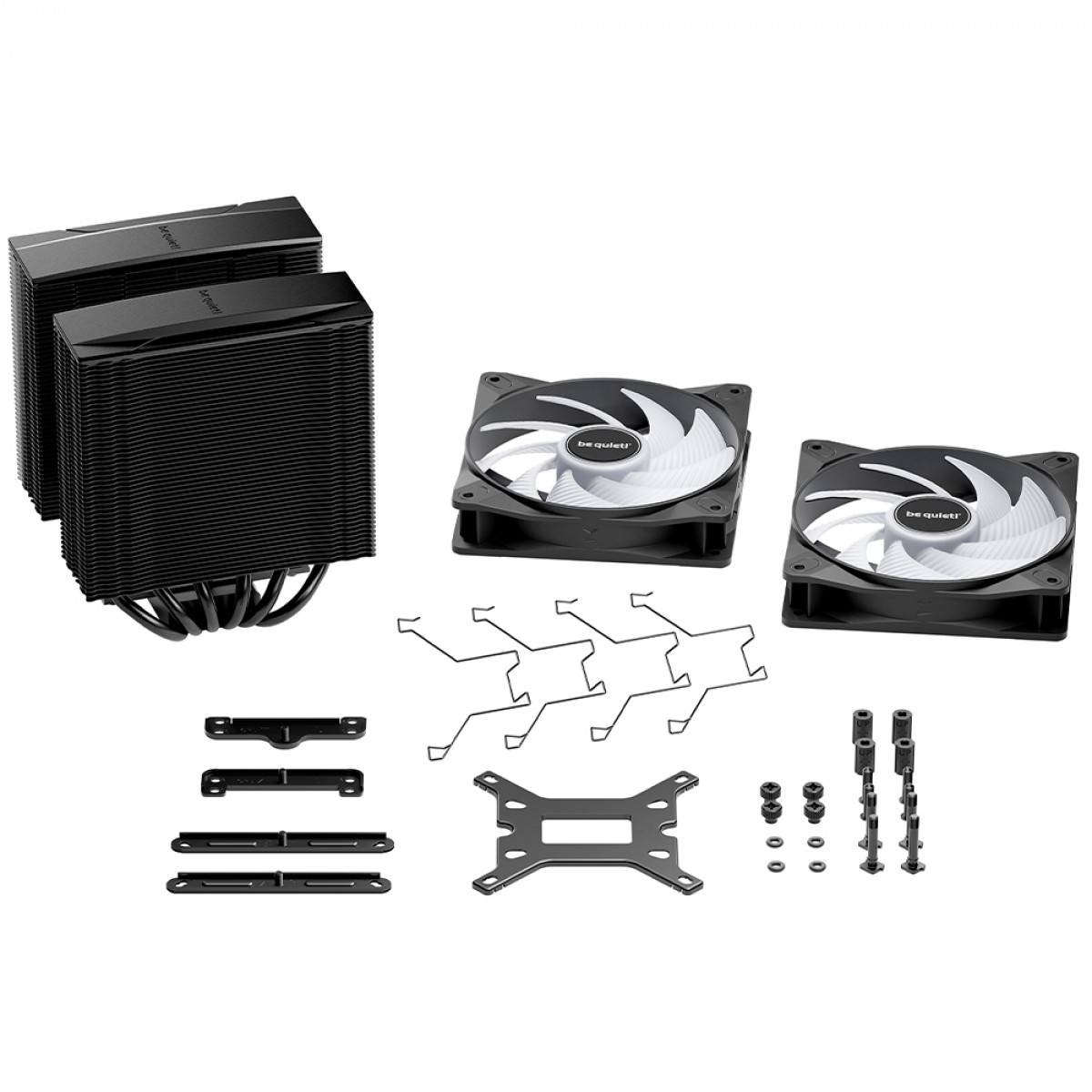 Cooler Para Processador Be Quiet Pure Rock Pro 3 LX, ARGB, 120mm, Intel/AMD, Preto, BK043