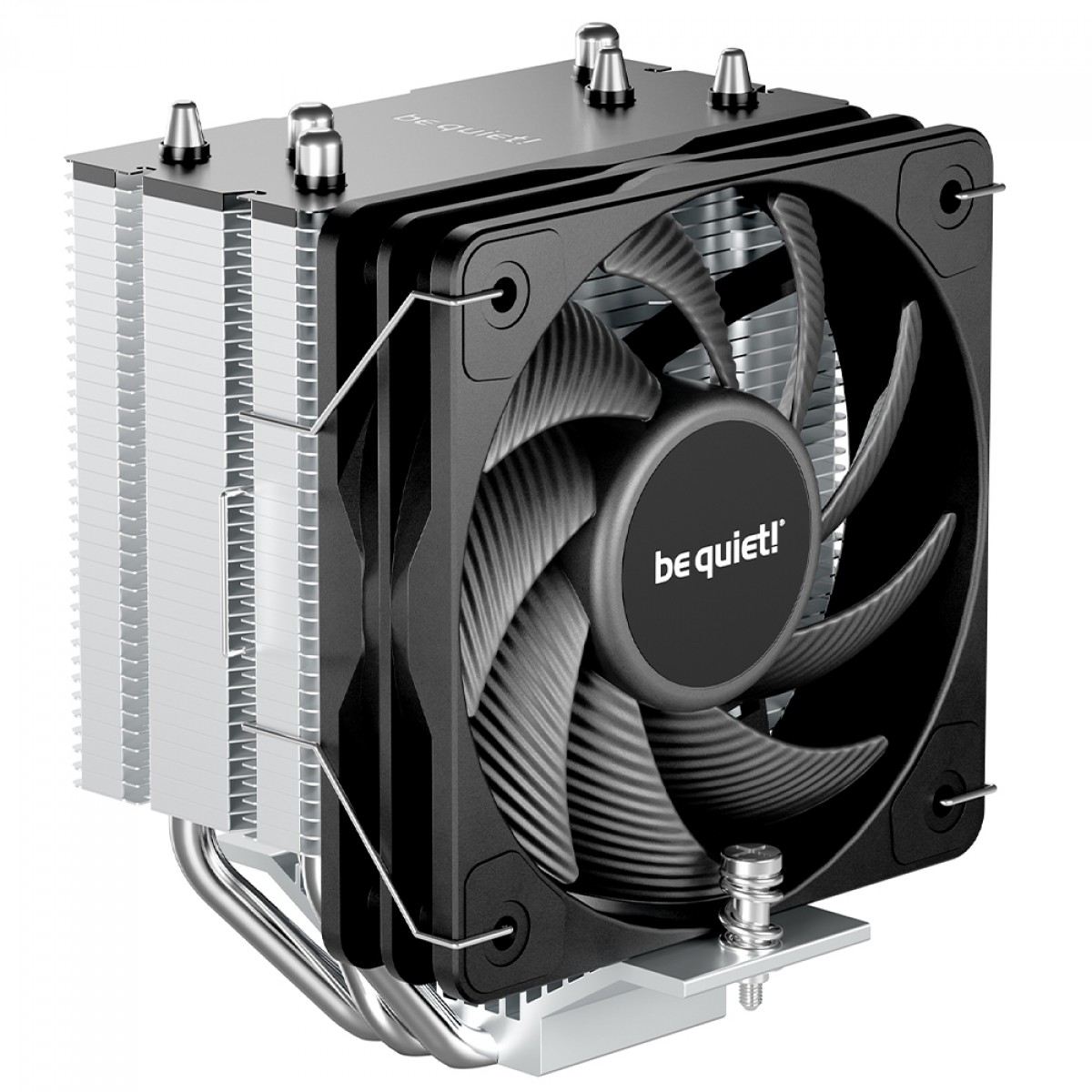 Cooler Para Processador Be Quiet Pure Rock Slim 3, 100mm, Intel/AMD, Preto, BK047