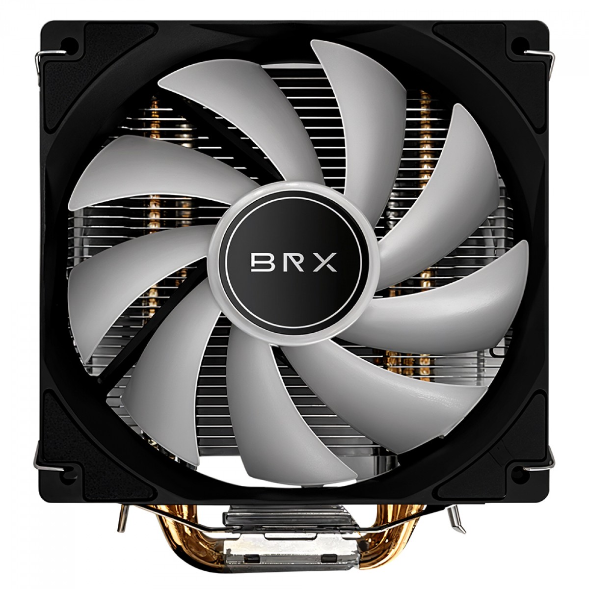 Cooler Para Processador BRX Bifrost CAF102, RGB, 120mm, Intel-AMD, Preto