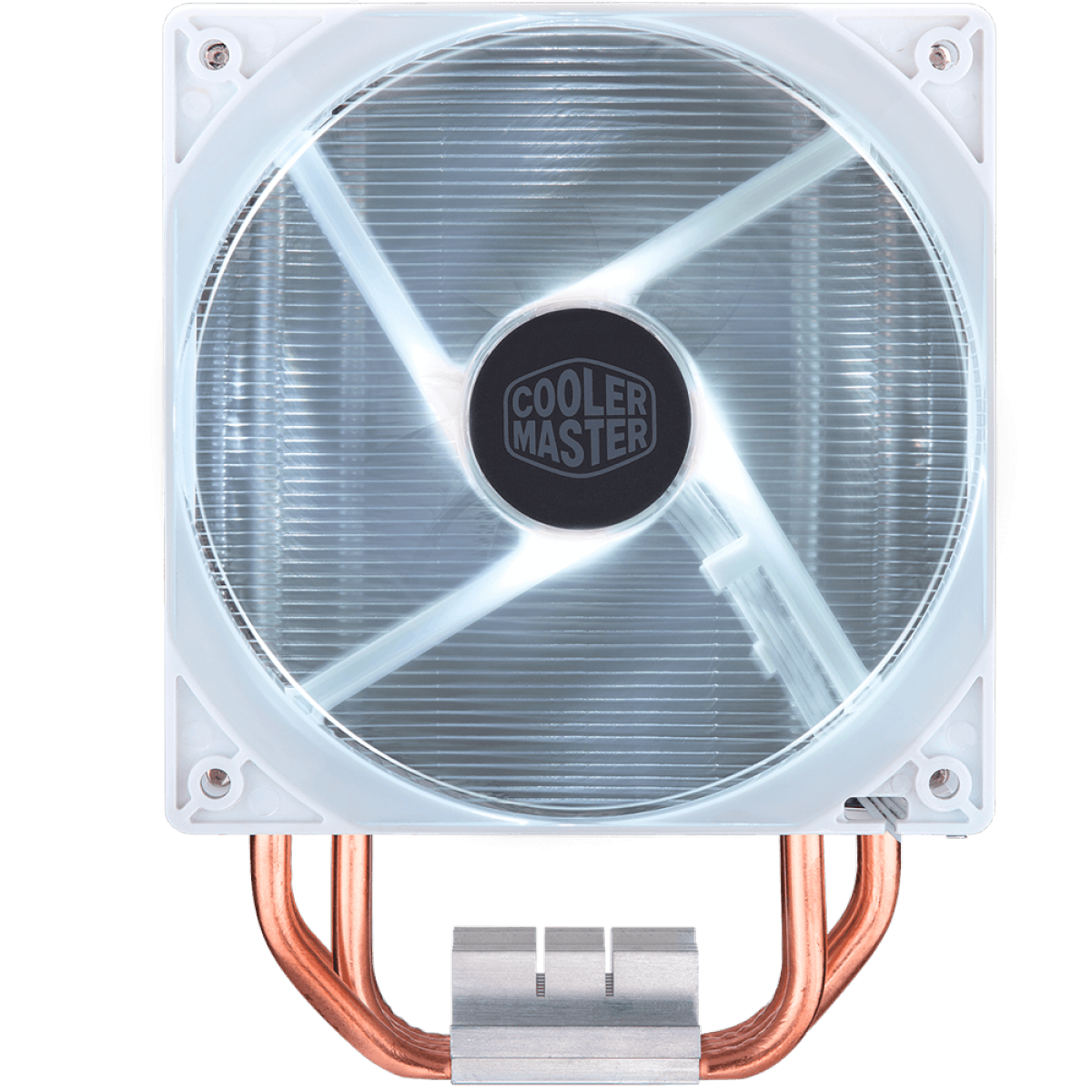 Cooler Para Processador Cooler Master Hyper 212 Turbo Led White Edition, Intel-AMD, RR-212TW-16PW-R1