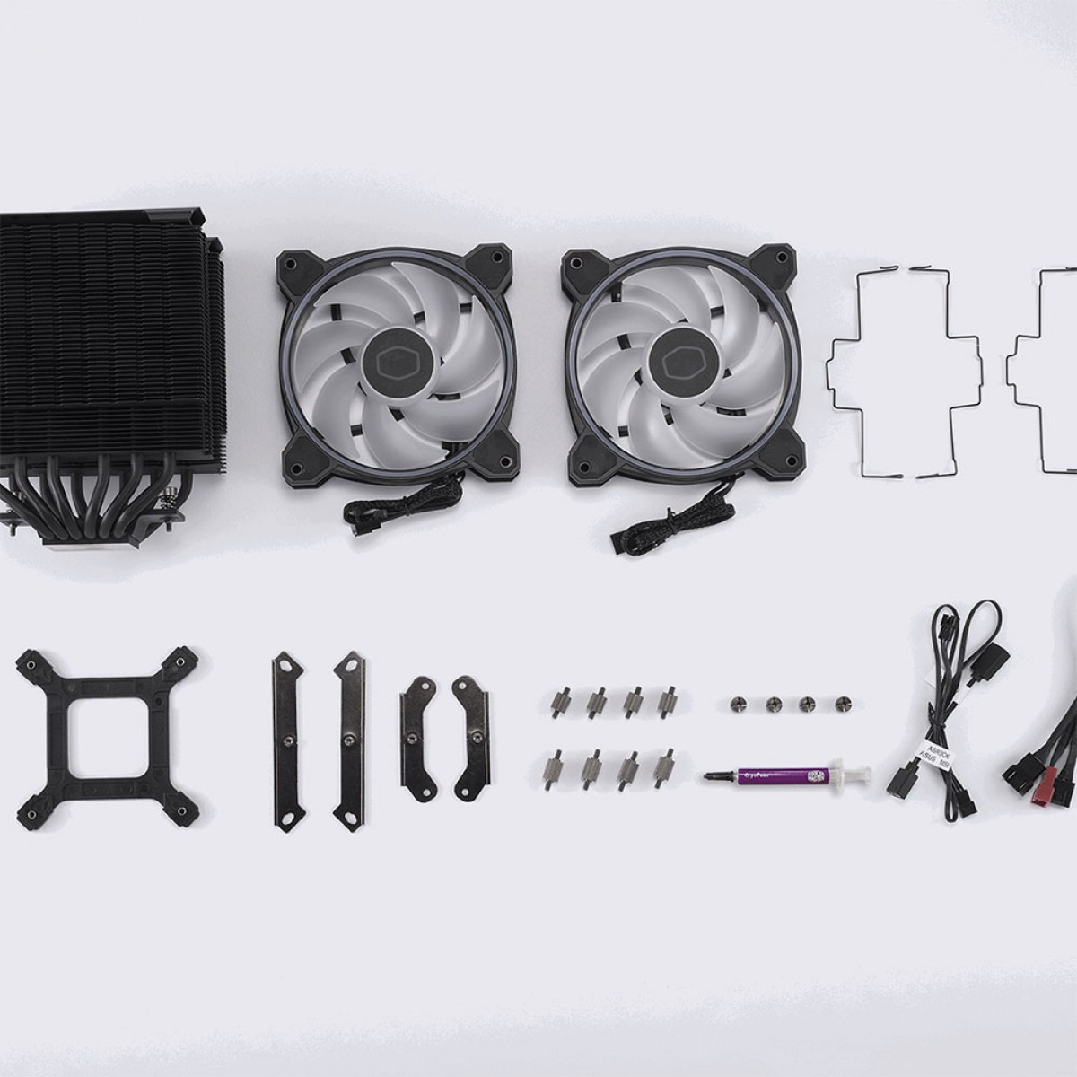 Cooler Para Processador Cooler Master Hyper 622 Halo Black, ARGB, 120mm, Intel-AMD, RR-D6BB-20PA-R1