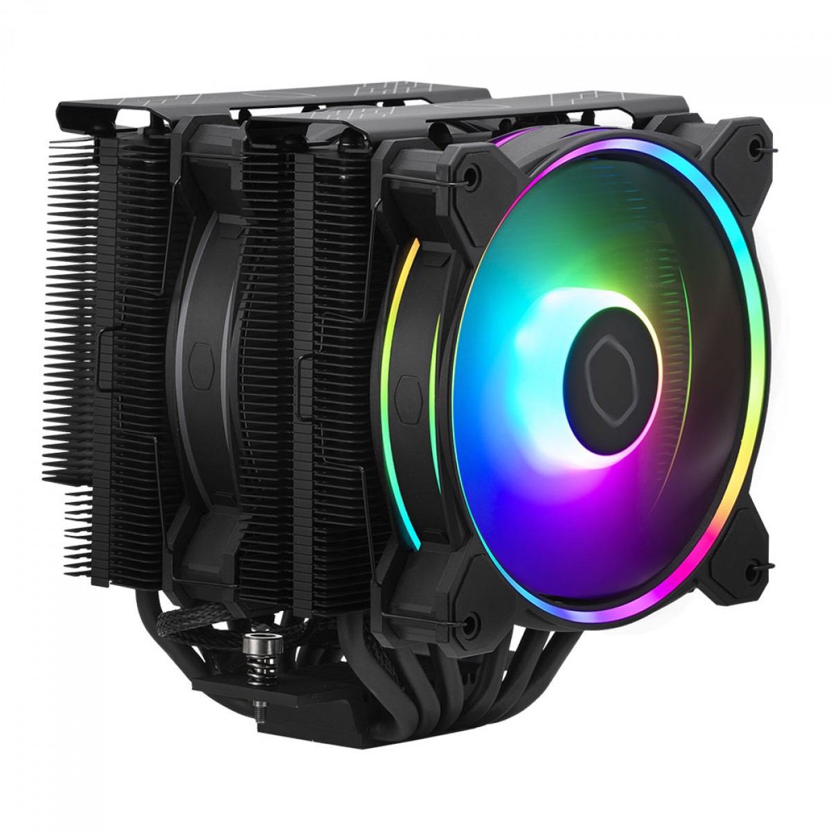Cooler Para Processador Cooler Master Hyper 622 Halo Black, ARGB, 120mm, Intel-AMD, RR-D6BB-20PA-R1