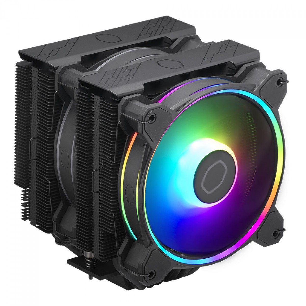 Cooler Para Processador Cooler Master Hyper 622 Halo Black, ARGB, 120mm, Intel-AMD, RR-D6BB-20PA-R1