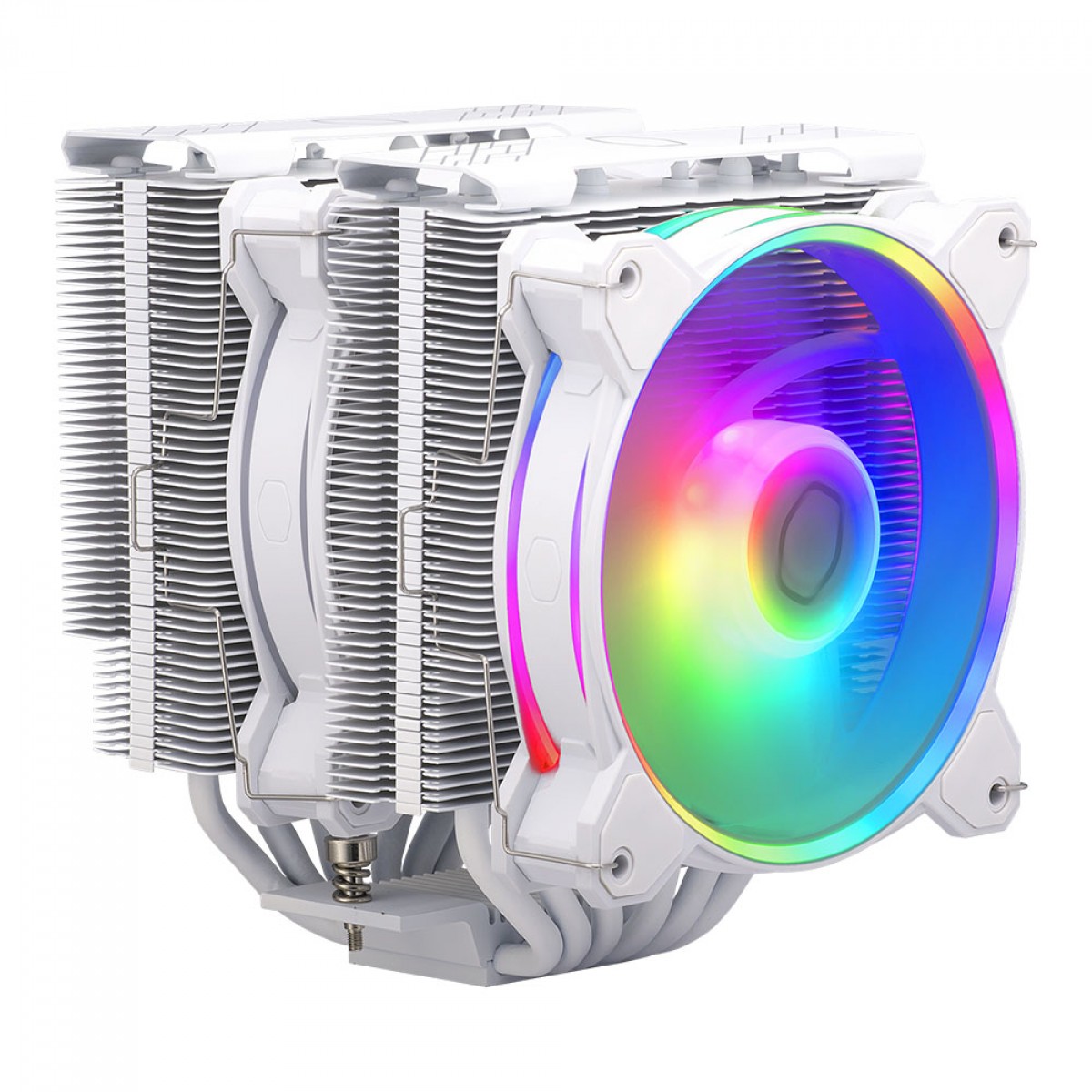 Cooler Para Processador Cooler Master Hyper 622 Halo White, ARGB, 120mm, Intel-AMD, RR-D6WW-20PA-R1