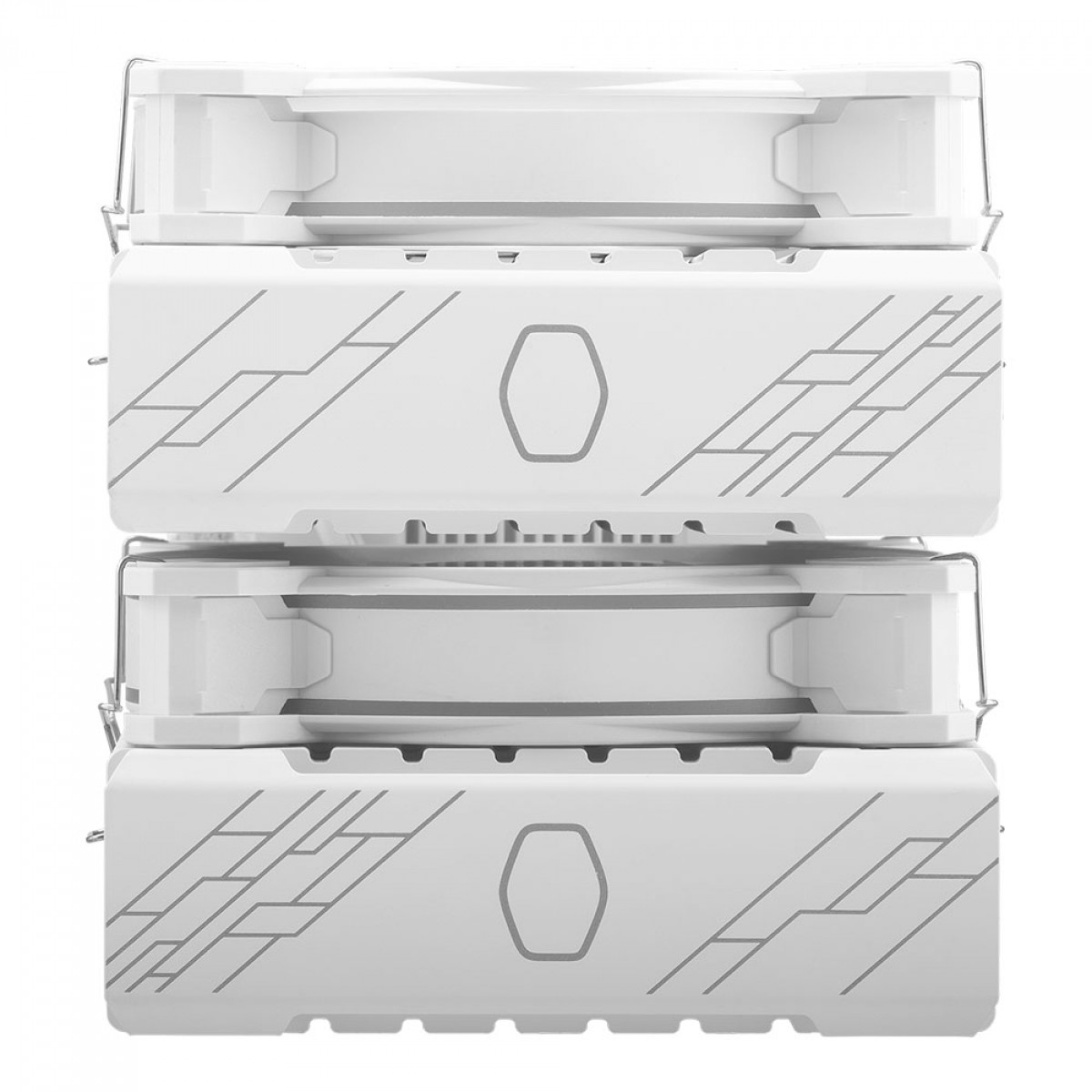 Cooler Para Processador Cooler Master Hyper 622 Halo White, ARGB, 120mm, Intel-AMD, RR-D6WW-20PA-R1