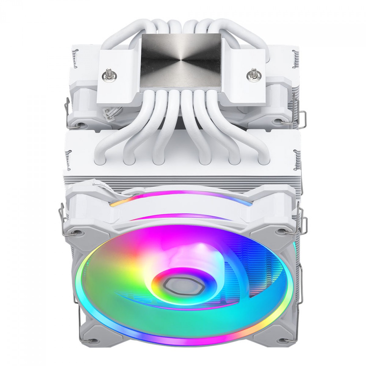 Cooler Para Processador Cooler Master Hyper 622 Halo White, ARGB, 120mm, Intel-AMD, RR-D6WW-20PA-R1