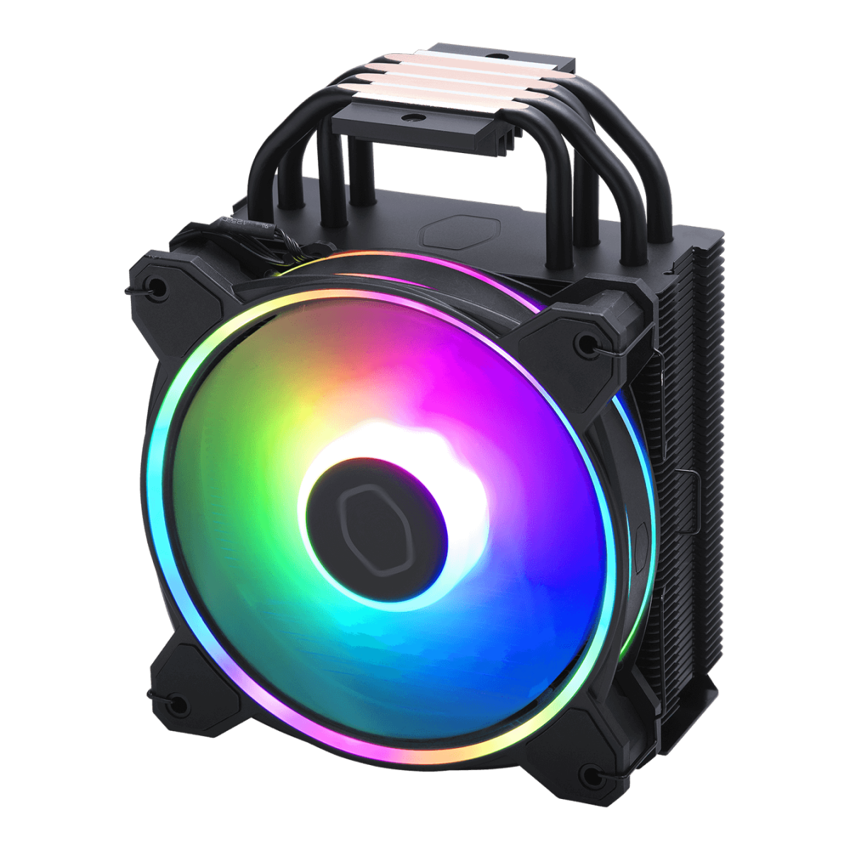 Cooler Para Processador Cooler Master Hyper Halo Black, 120mm, Intel-AMD, ARGB, RR-S4KK-20PA-R1