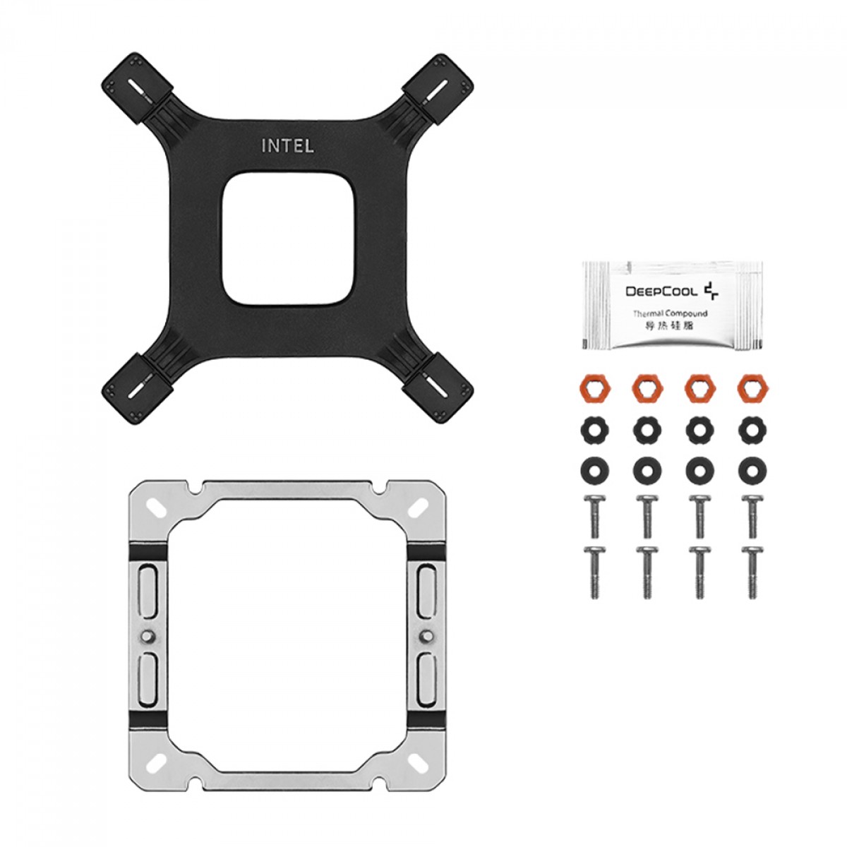 Cooler para Processador DeepCool AG400 Digital, 120mm, Intel-AMD, Black, R-AG400-BKNDMN-G-1