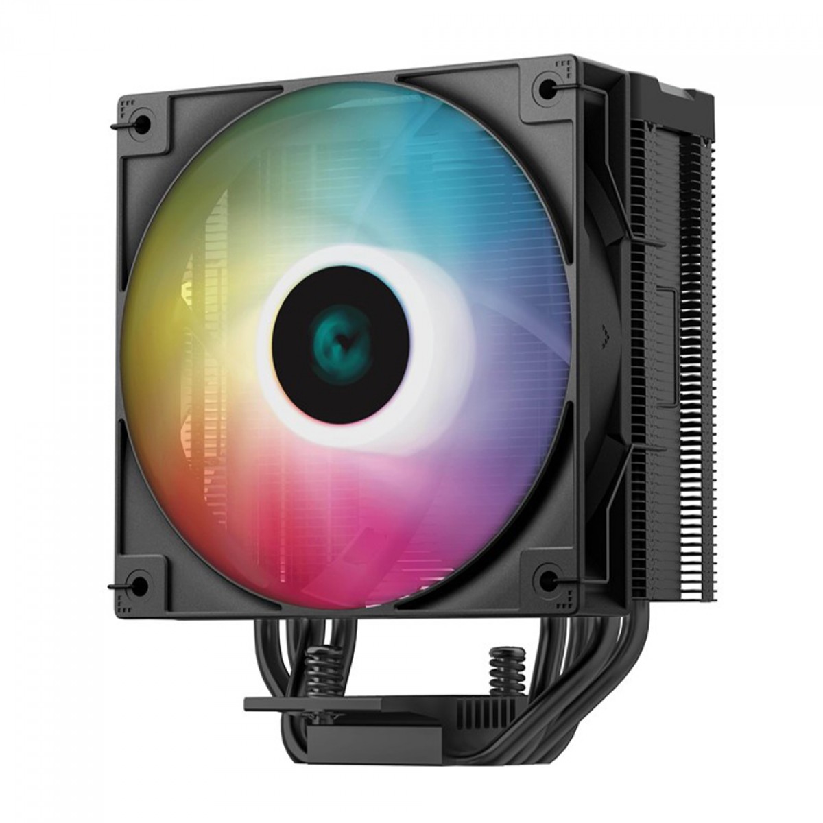 Cooler para Processador DeepCool AG400 Digital BK ARGB, 120mm, Intel-AMD, Black, R-AG400-BKADMN-G-1