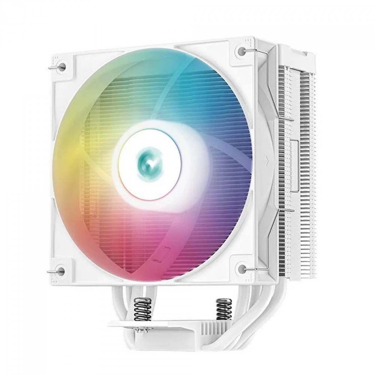 Cooler para Processador DeepCool AG400 DIGITAL PLUS WH, ARGB, 120mm, Intel-AMD, White, R-AG400-WHADMN-G-1