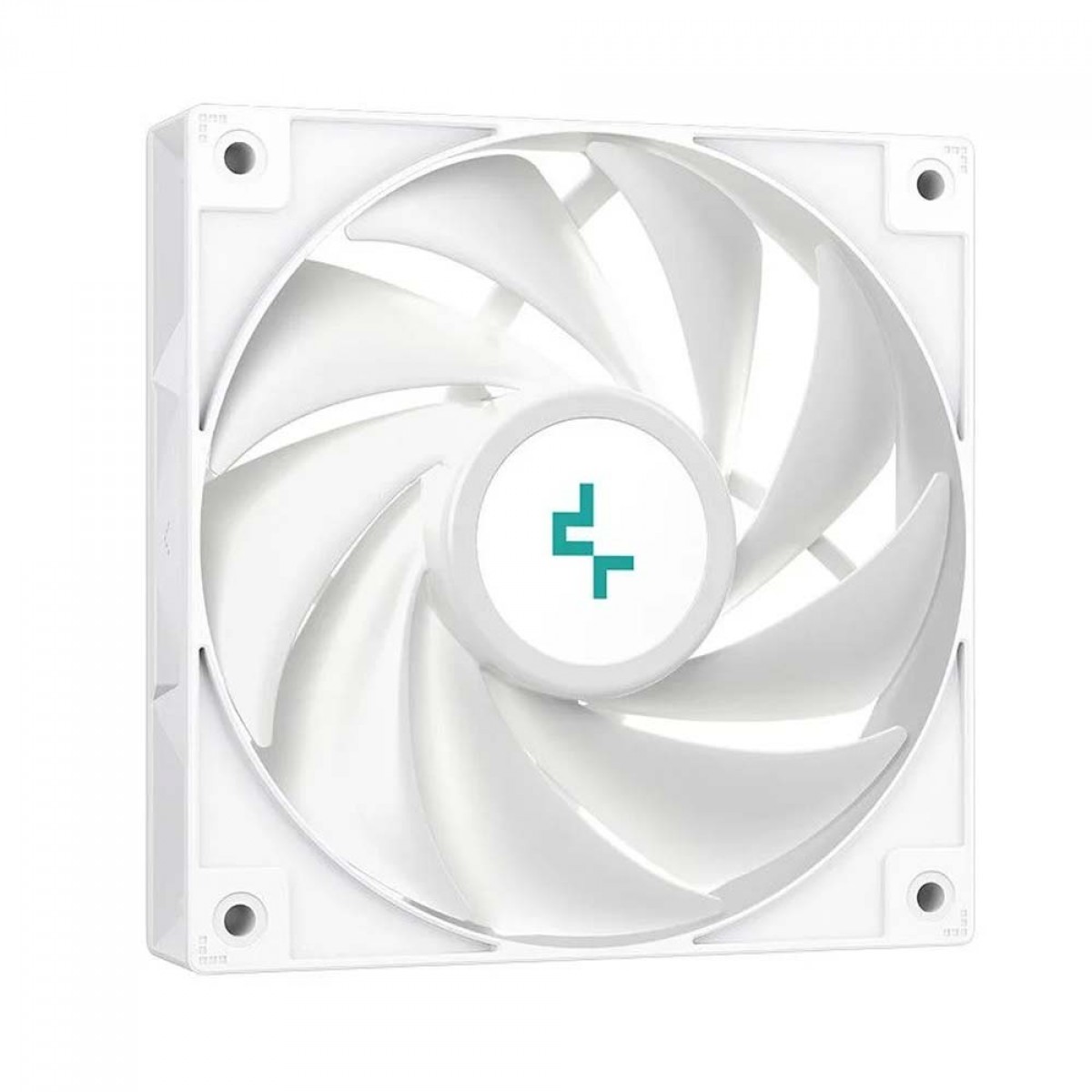 Cooler para Processador DeepCool AG400 DIGITAL PLUS WH, ARGB, 120mm, Intel-AMD, White, R-AG400-WHADMN-G-1