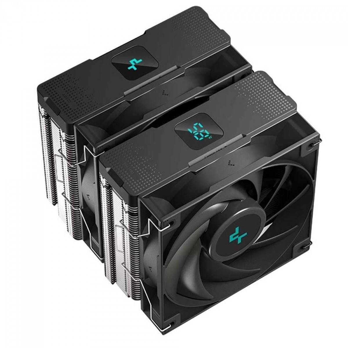 Cooler Para Processador DeepCool AG620 DIGITAL, 120mm, Intel-AMD, Gray, R-AG620-BKNDMN-G-1