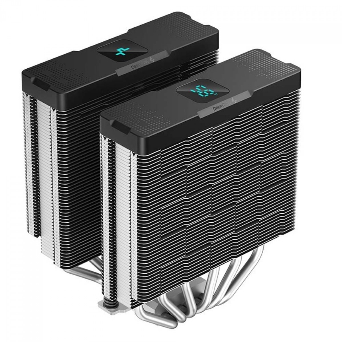 Cooler Para Processador DeepCool AG620 DIGITAL, 120mm, Intel-AMD, Gray, R-AG620-BKNDMN-G-1