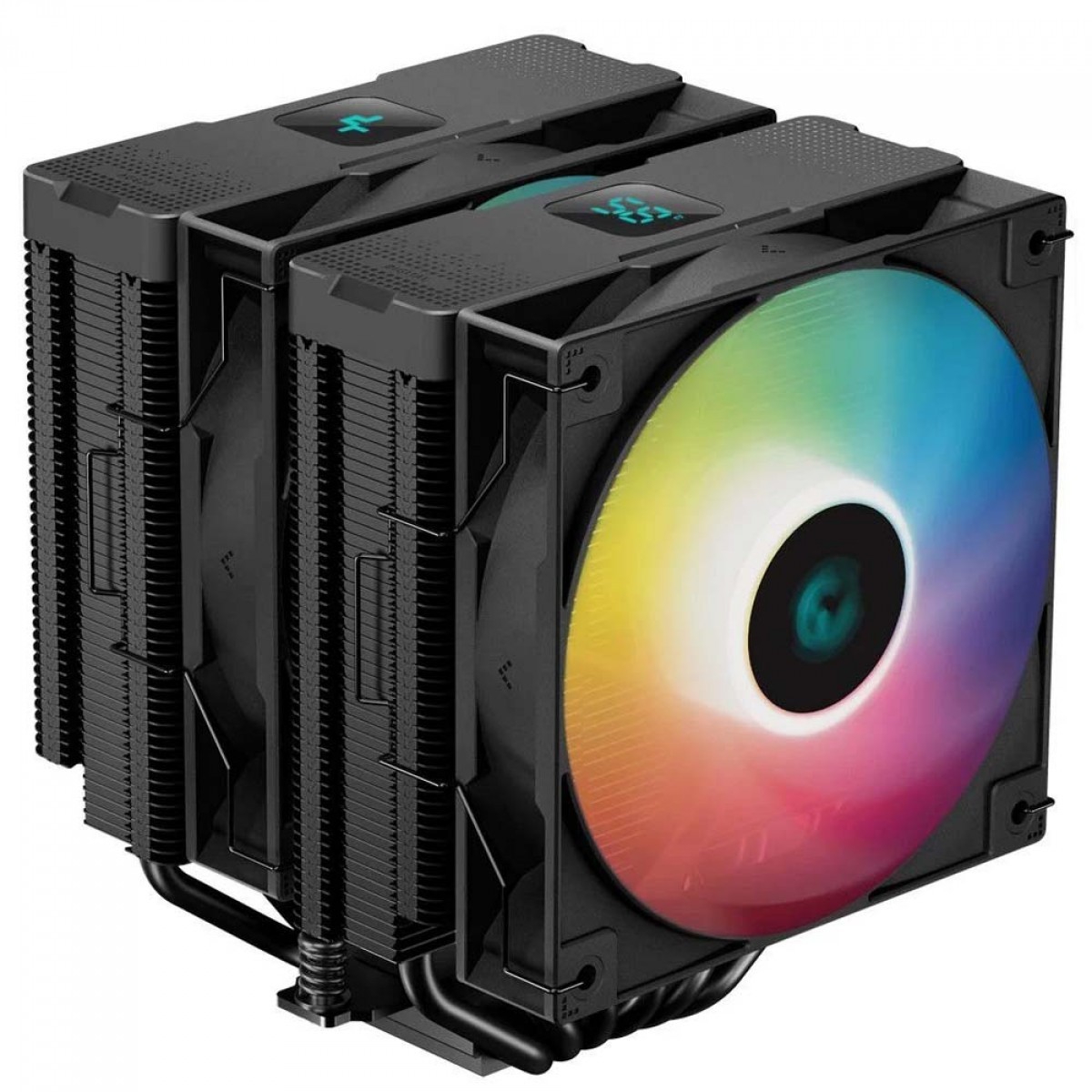 Cooler Para Processador DeepCool AG620 DIGITAL BK, ARGB, 120mm, Intel-AMD, Black, R-AG620-BKADMN-G-2