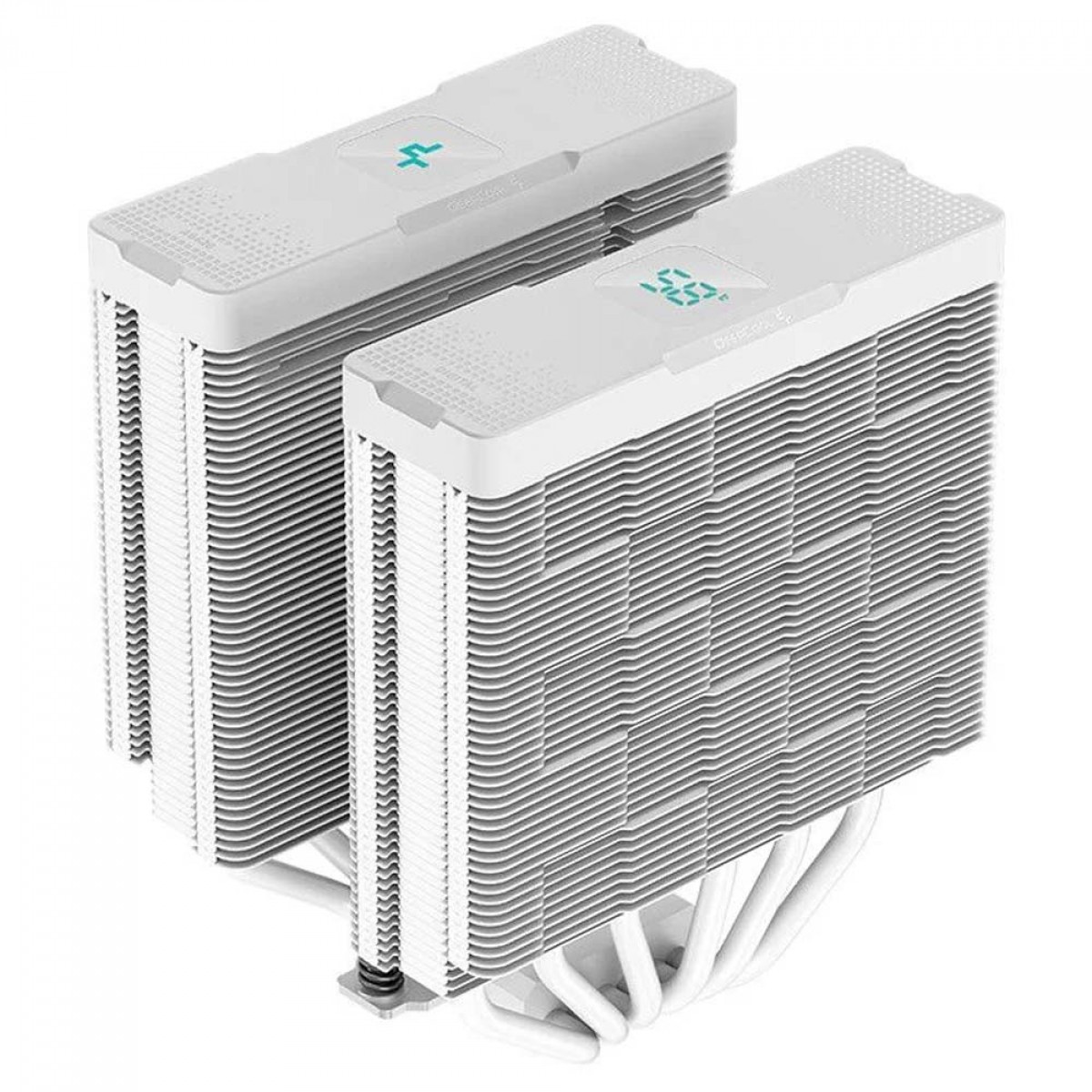Cooler Para Processador DeepCool AG620 DIGITAL WH, 120mm, Intel-AMD, White, R-AG620-WHNDMN-G-2