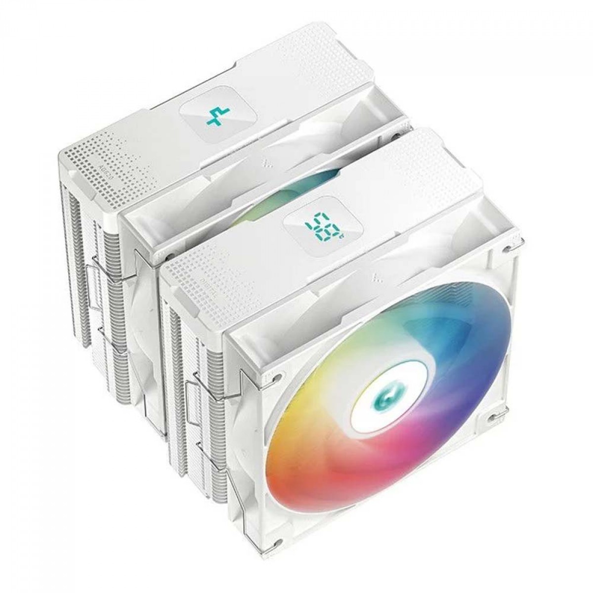 Cooler Para Processador DeepCool AG620 DIGITAL WH, ARGB, 120mm, Intel-AMD, White, R-AG620-WHADMN-G-2