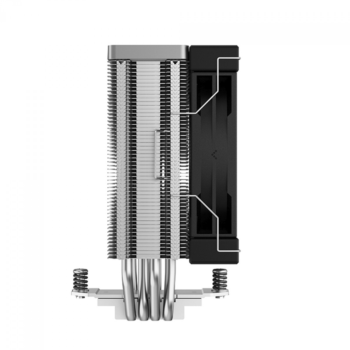 Cooler Para Processador DeepCool High Performance AK400, 120mm, Intel-AMD, R-AK400-BKNNMN-G-1