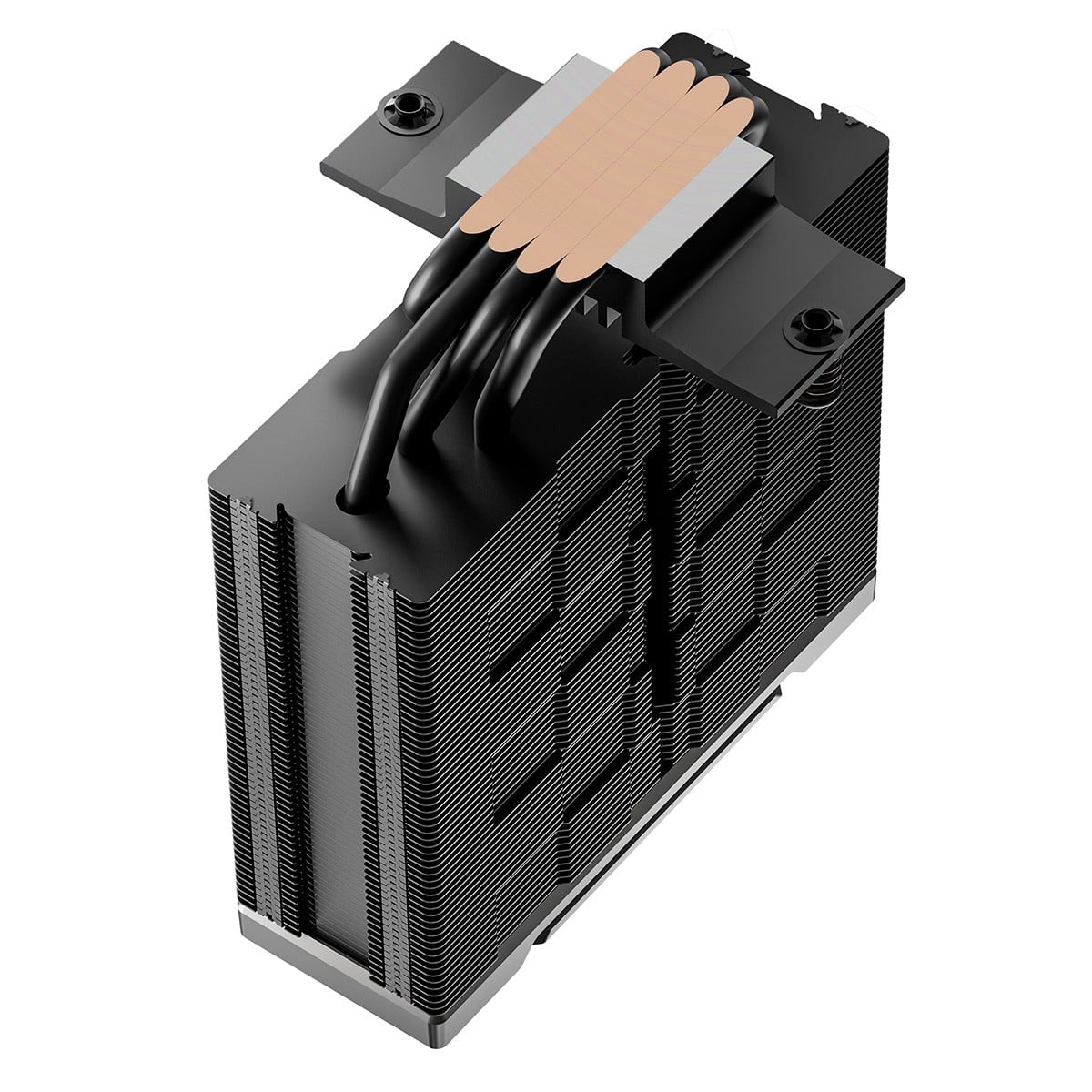 Cooler Para Processador DeepCool AK400 G2 Digital Nyx, Display LCD, 120mm, PWM, Intel-AMD, Preto, R-AK400G2-BKNNMN-GJD-1