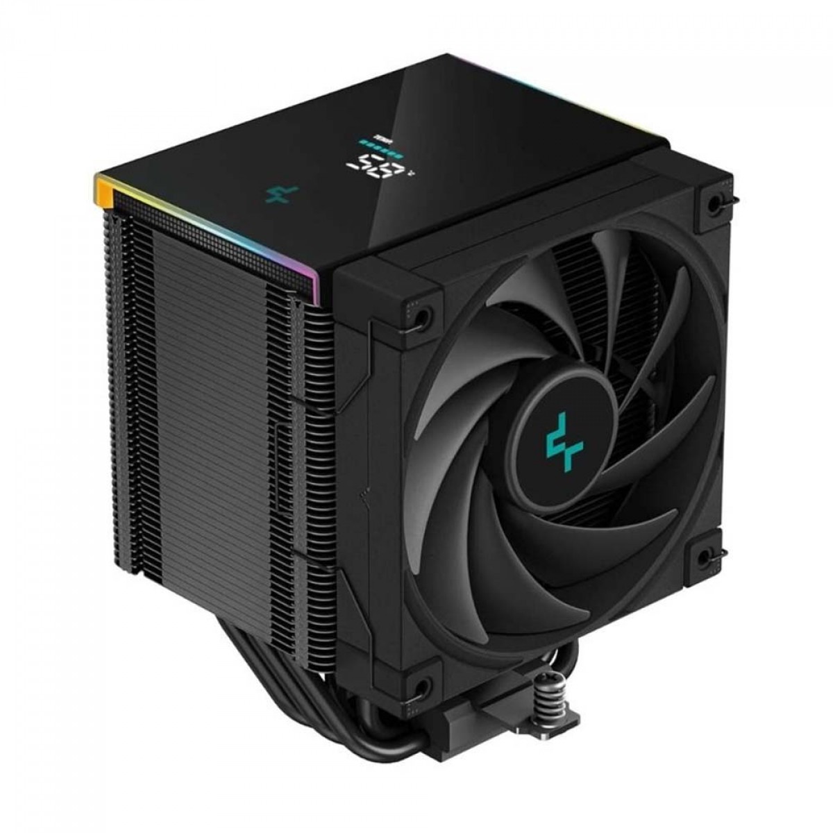 Cooler para Processador DeepCool AK500 DIGITAL, ARGB, 120mm, Intel-AMD, Black, R-AK500-BKADMN-G