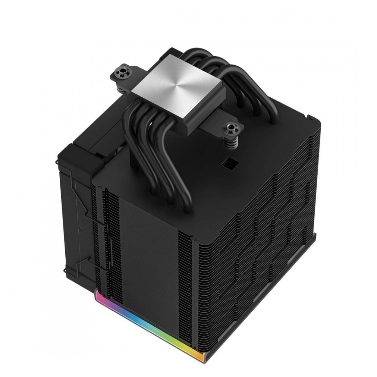 Cooler para Processador DeepCool AK500 DIGITAL, ARGB, 120mm, Intel-AMD, Black, R-AK500-BKADMN-G