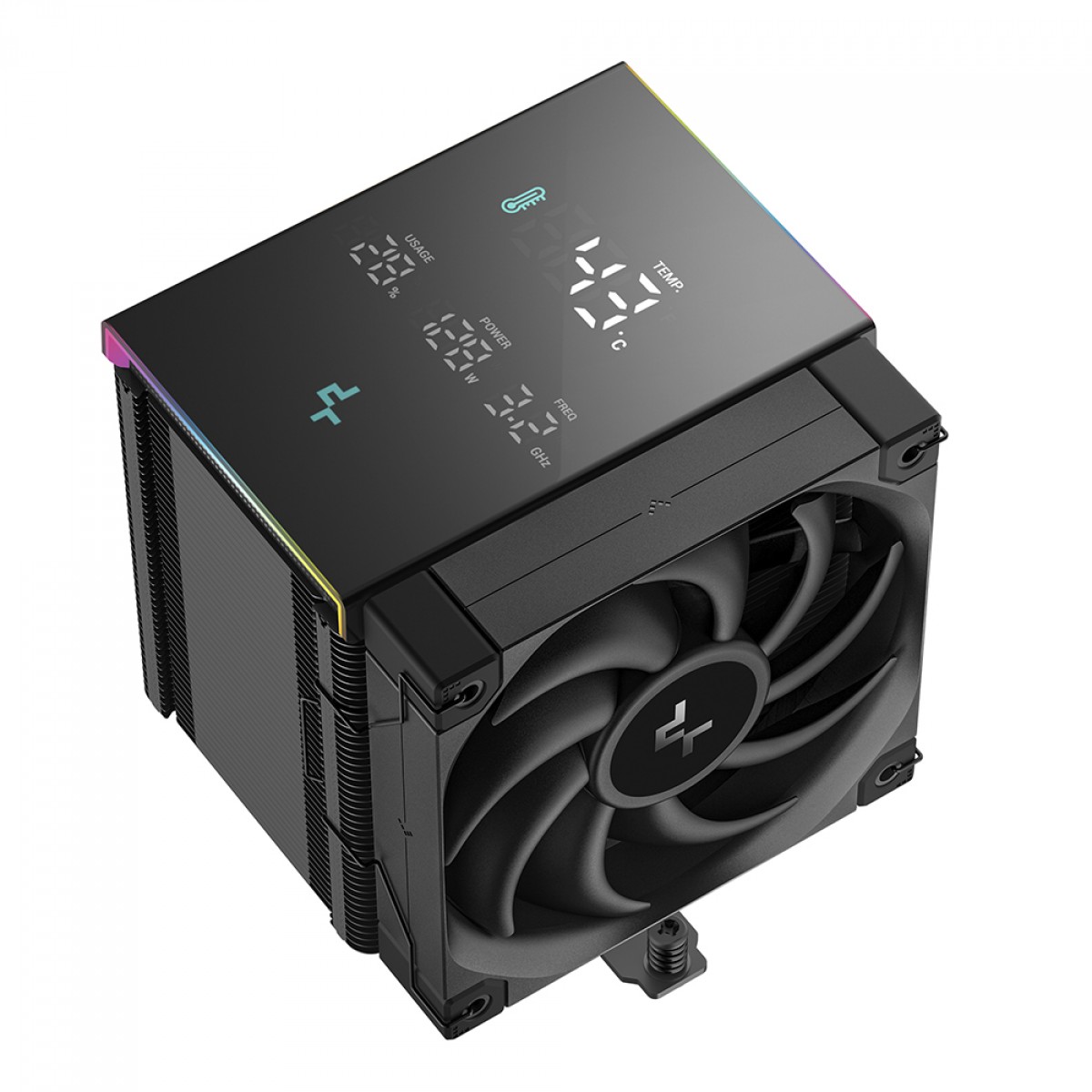 【新品未開封】DEEPCOOL AK500 DIGITAL デジタルパネル搭載 DEEPCOOL、デジタルパネル搭載サイドフローCPUクーラー「AK500 DIGITAL