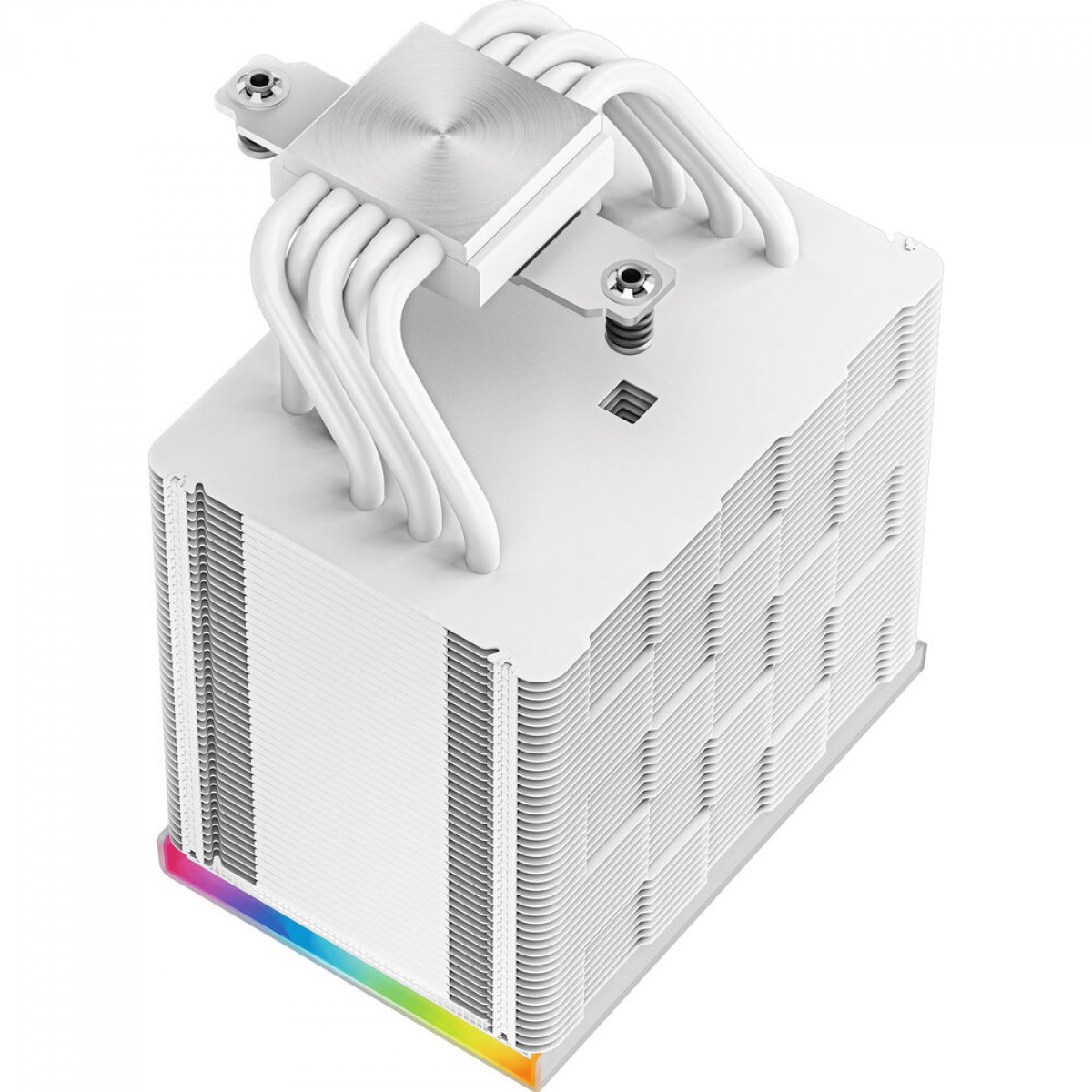 Cooler para Processador DeepCool AK500 DIGITAL WL, ARGB, 120mm, Intel-AMD, White, R-AK500-WHADMN-G