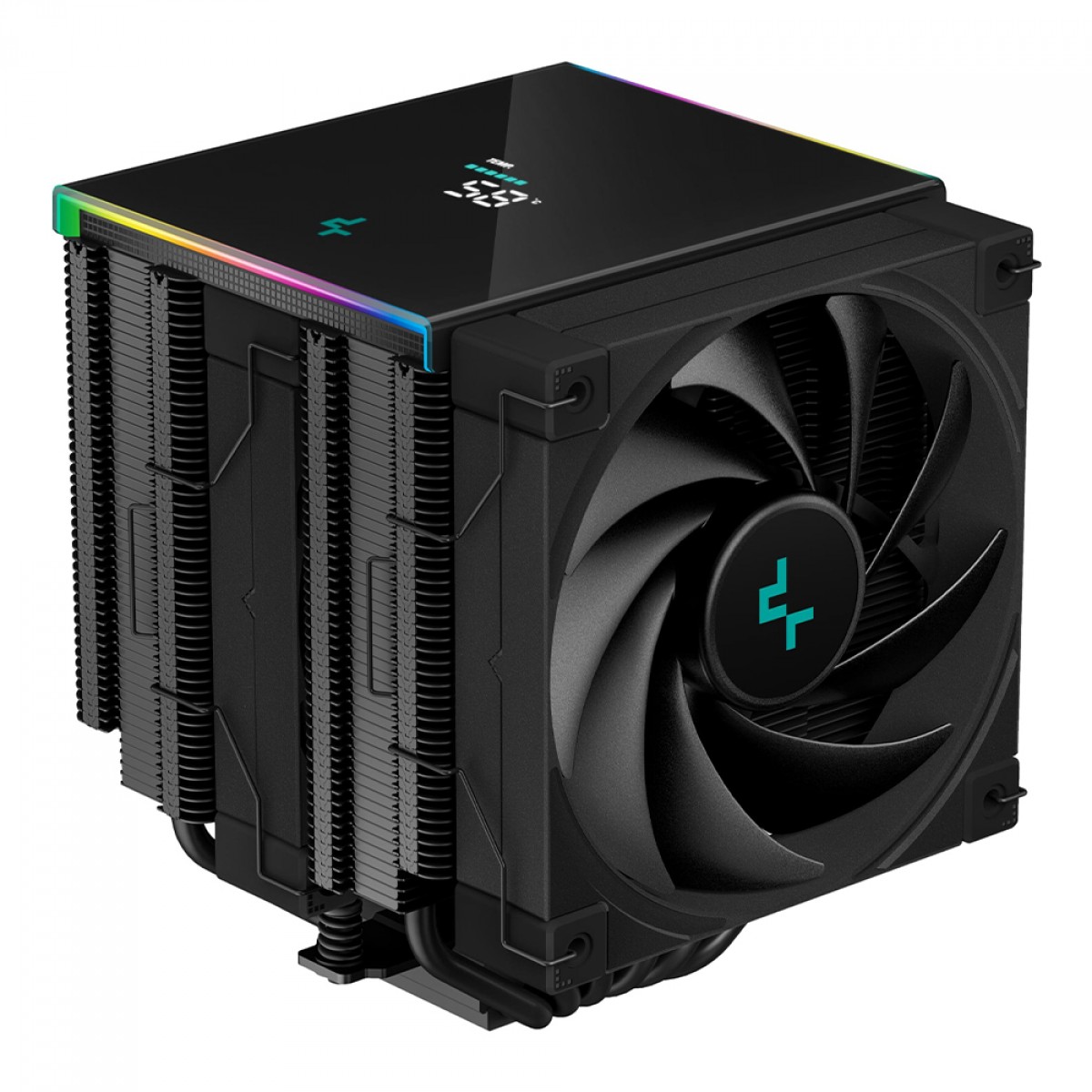 Cooler Para Processador DeepCool AK620 Digital, 120mm, Intel-AMD, Black, R-AK620-BKADMN-G