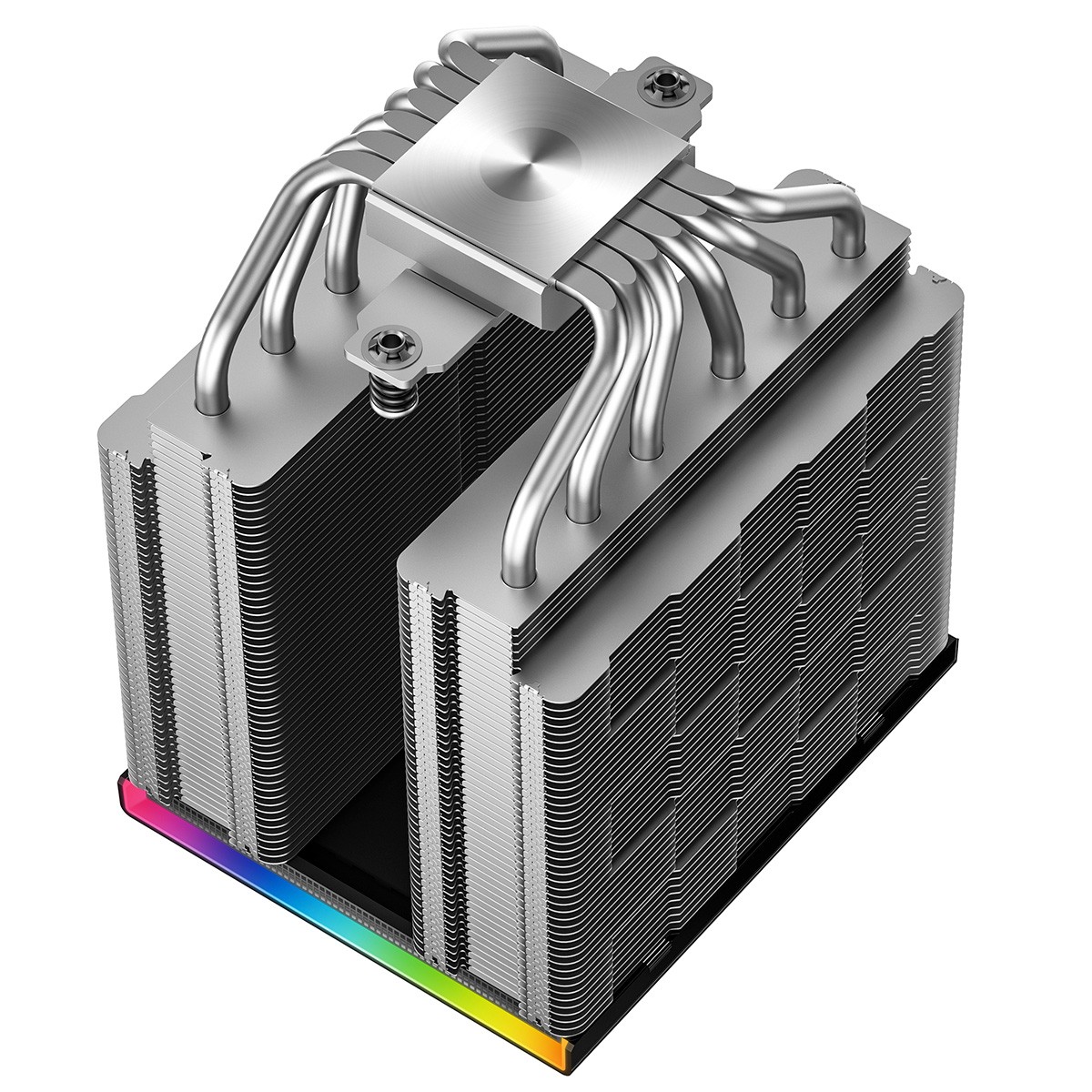 Cooler Para Processador DeepCool AK620 Digital SE, 120mm, Intel-AMD, ARGB, Display LCD, Preto, R-AK620-BKADMN-GJD