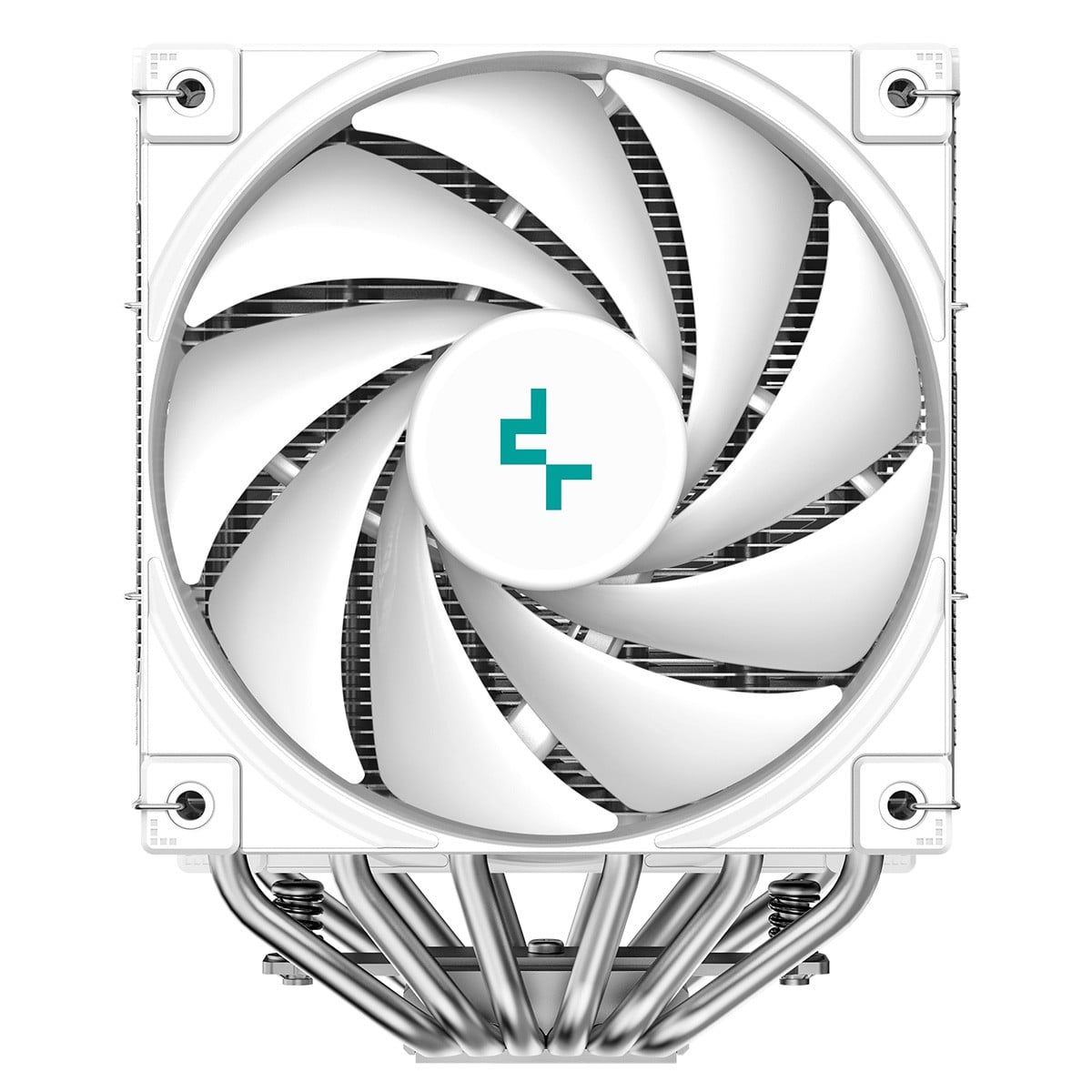 Cooler Para Processador DeepCool AK620 Digital SE, ARGB, Display LCD, Intel-AMD, Branco, R-AK620-WHADMN-GJD
