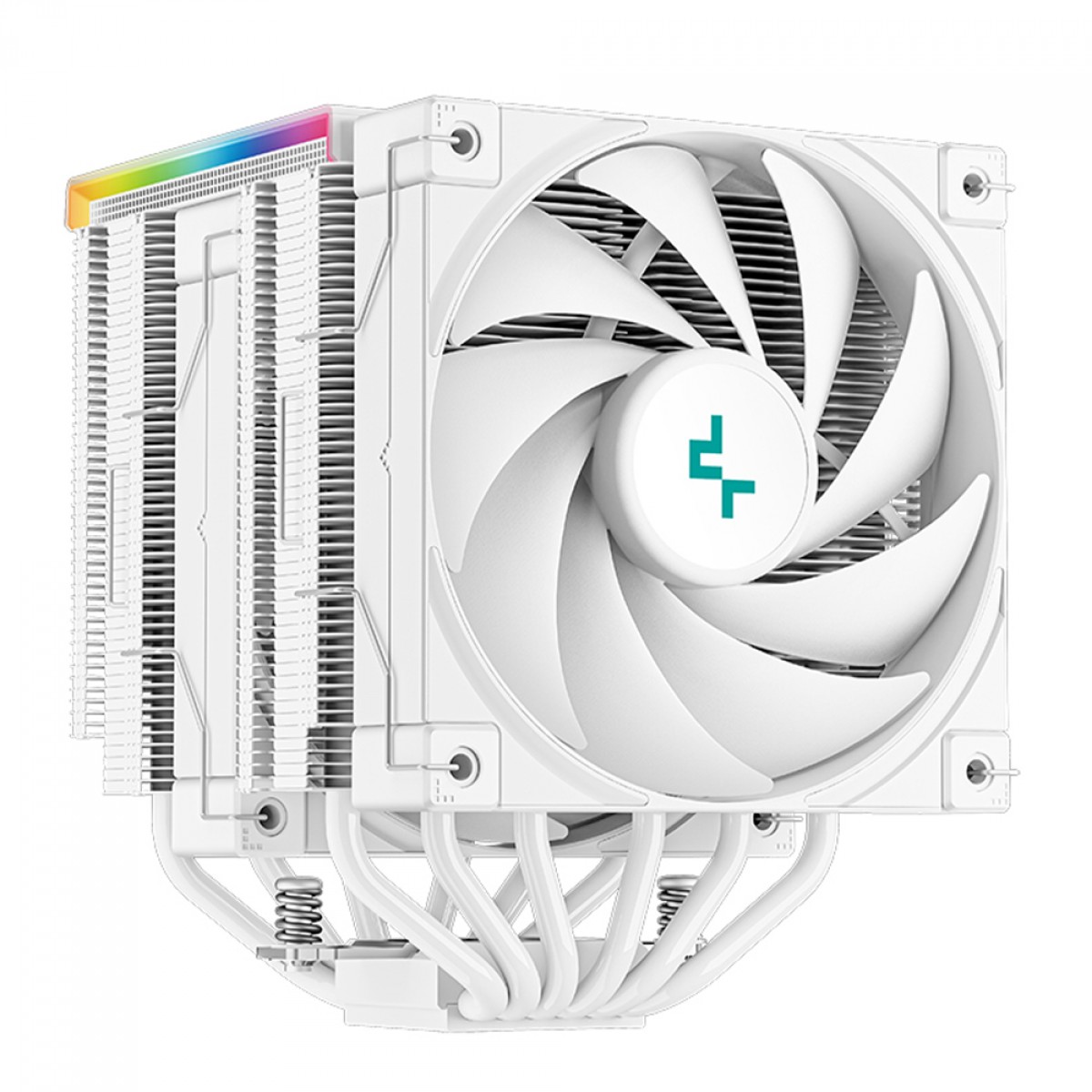 Cooler Para Processador DeepCool AK620 Digital WH, 120mm, Intel-AMD, White, R-AK620-WHADMN-G