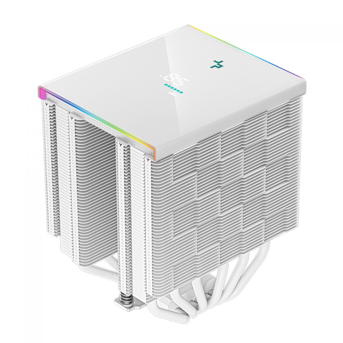 Cooler Para Processador DeepCool AK620 Digital WH, 120mm, Intel-AMD, White, R-AK620-WHADMN-G