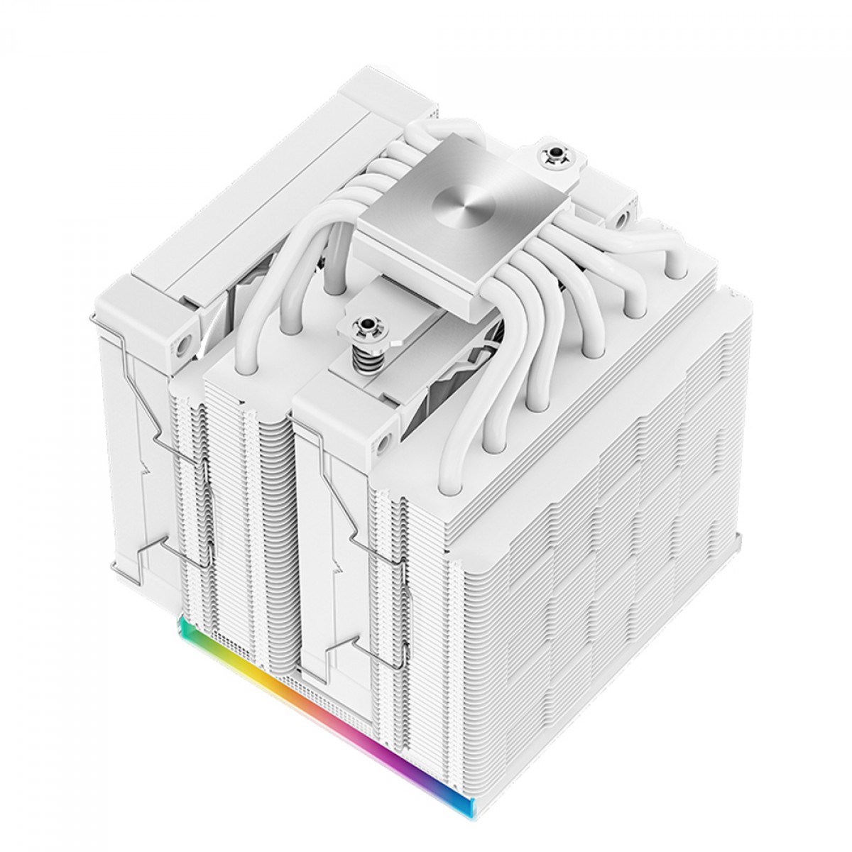 Cooler Para Processador DeepCool AK620 Digital WH, 120mm, Intel-AMD, White, R-AK620-WHADMN-G