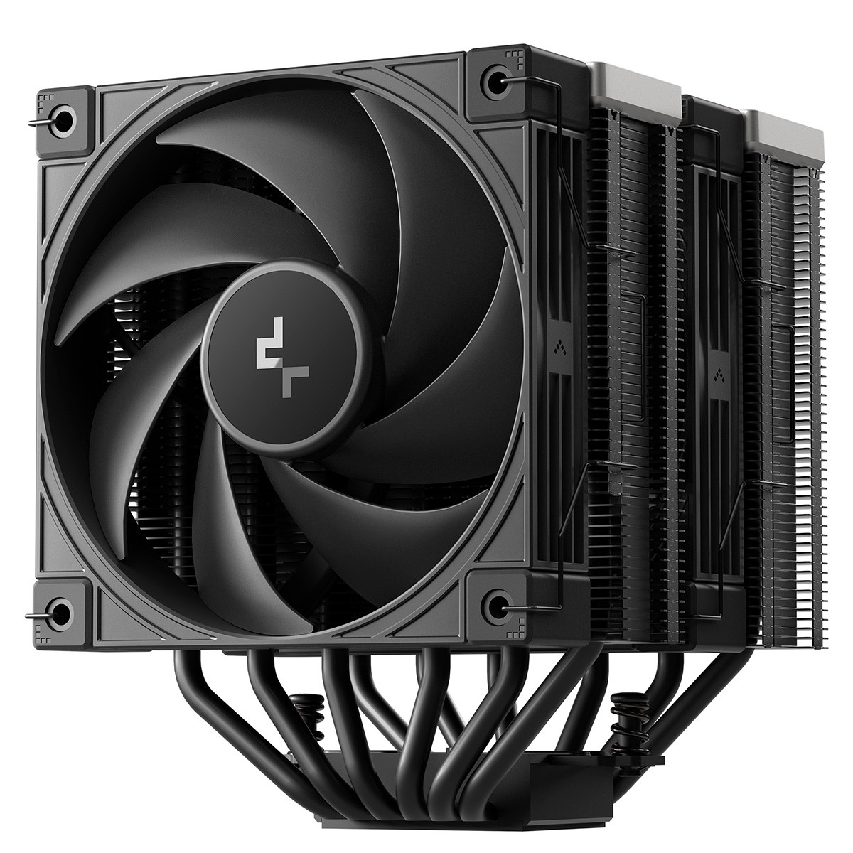Cooler Para Processador DeepCool AK620 G2 Digital Nyx, 120 mm, Display LCD, Intel-AMD, 6 Heatpipes, Preto, R-AK620G2-BKNNMN-GJD-1