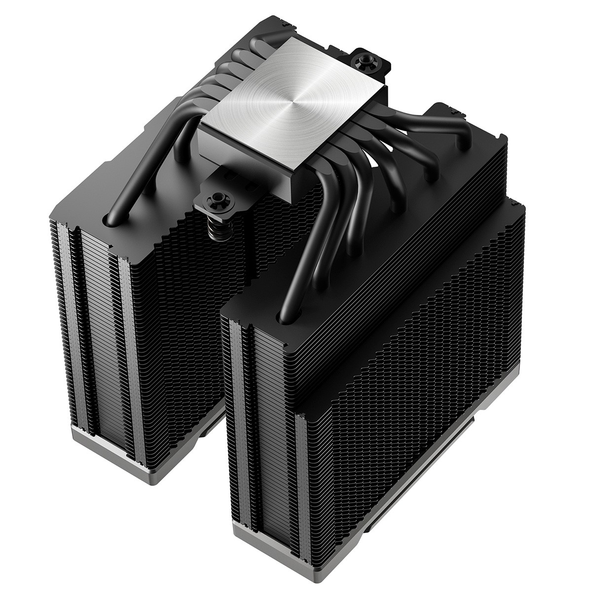 Cooler Para Processador DeepCool AK620 G2 Digital Nyx, 120 mm, Display LCD, Intel-AMD, 6 Heatpipes, Preto, R-AK620G2-BKNNMN-GJD-1