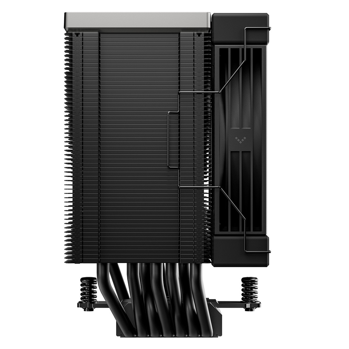 Cooler Para Processador DeepCool AK700 Digital Nyx, 120mm, Display LCD, Intel-AMD, 7 Heatpipes, Preto, R-AK700G2-BKNNMN-GJD-1