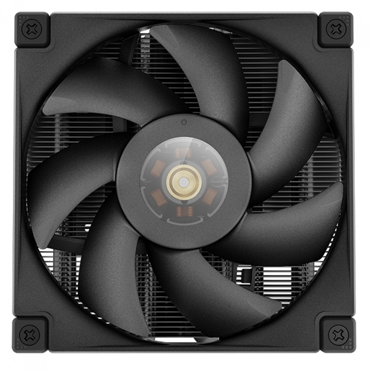 Cooler Para Processador DeepCool AN400 BK, 92mm, Low Profile, Intel-AMD, Preto, R-AN400-BKWNMN-G