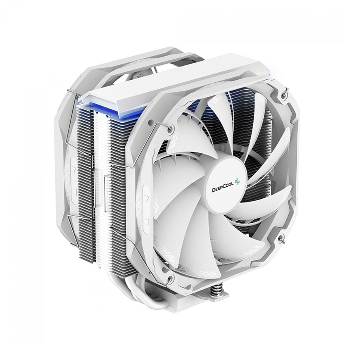 Cooler Para Processador DeepCool AS500 PLUS WH, 140mm, ARGB, Intel-AMD, White, R-AS500-WHNLMP-G