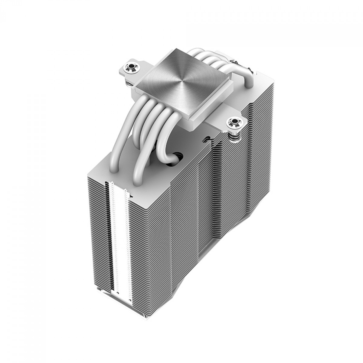 Cooler Para Processador DeepCool AS500 PLUS WH, 140mm, ARGB, Intel-AMD, White, R-AS500-WHNLMP-G