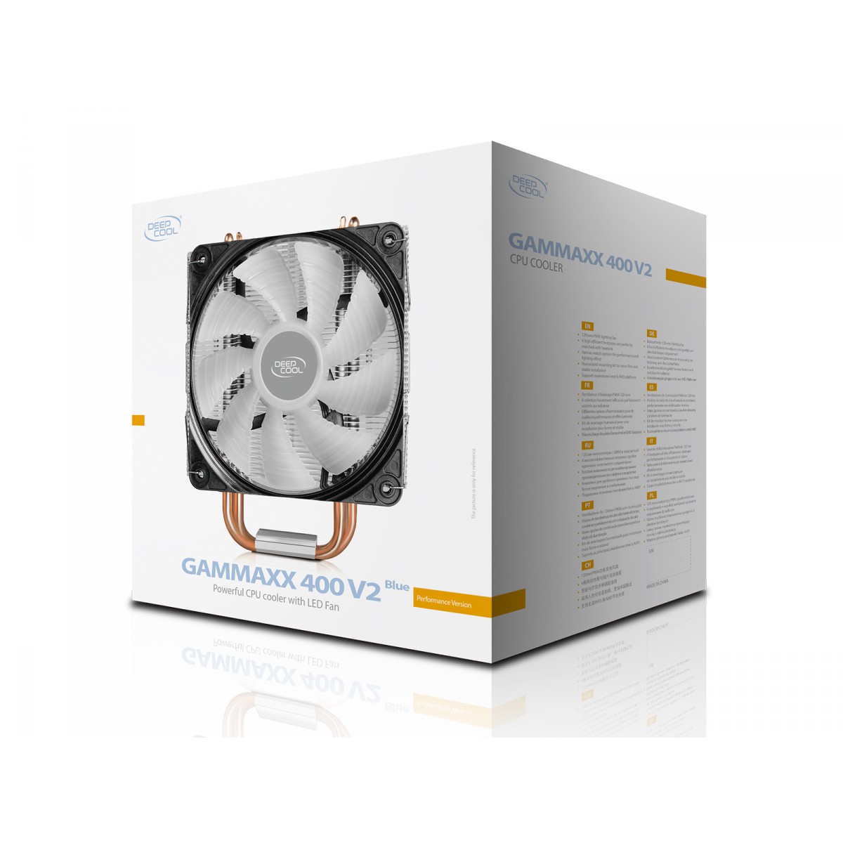 Установка кулера на процессор deepcool gammaxx 400 v2