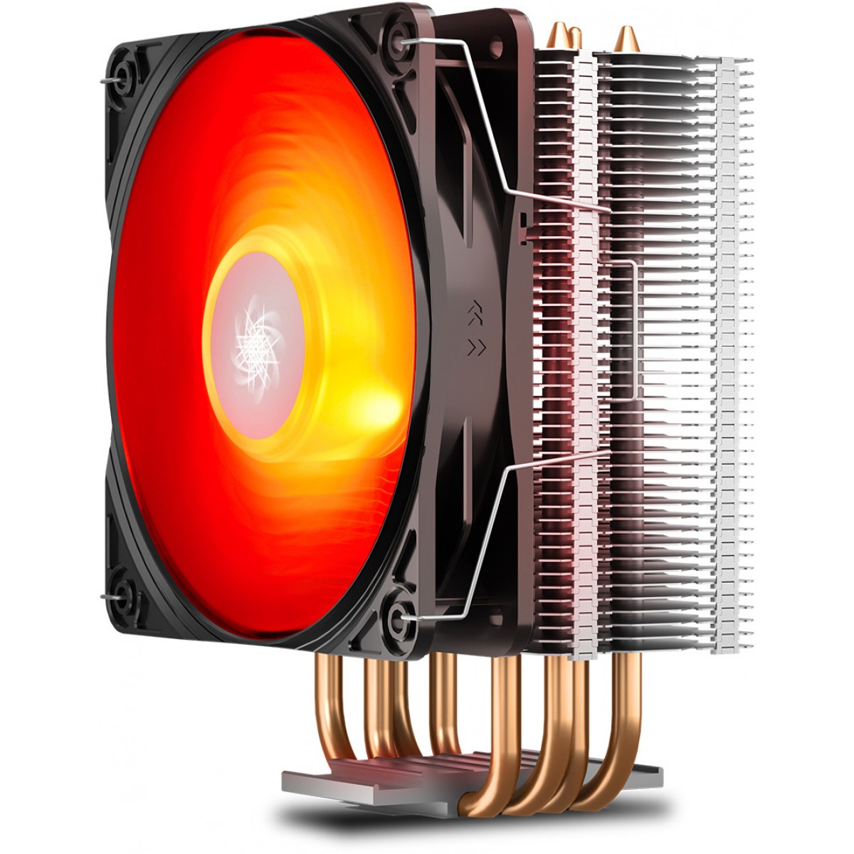 Cooler para Processador DeepCool Gammaxx 400 V2, Red, 120mm, Intel-AMD, DP-MCH4-GMX400V2-RD