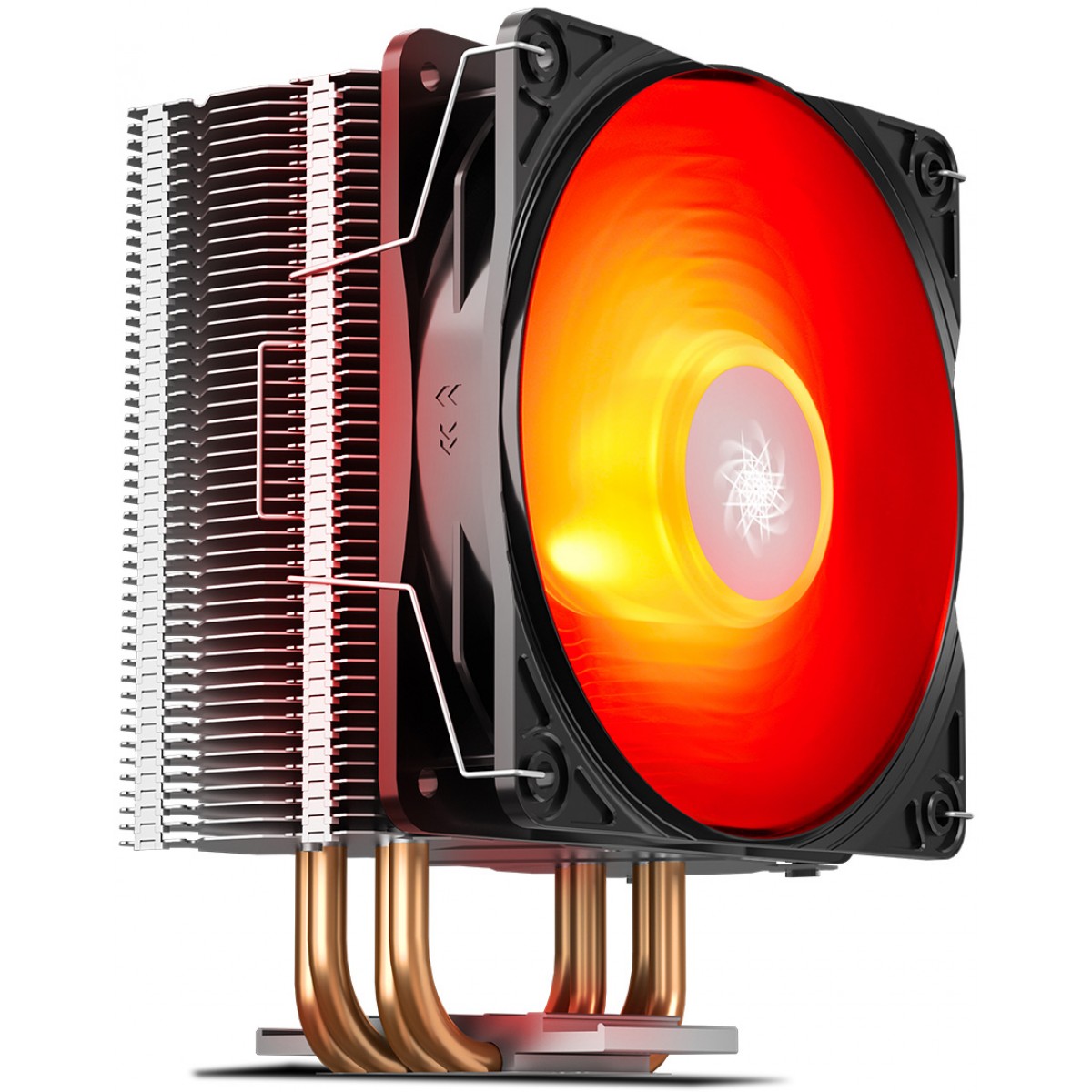 Cooler para Processador DeepCool Gammaxx 400 V2, Red, 120mm, Intel-AMD, DP-MCH4-GMX400V2-RD