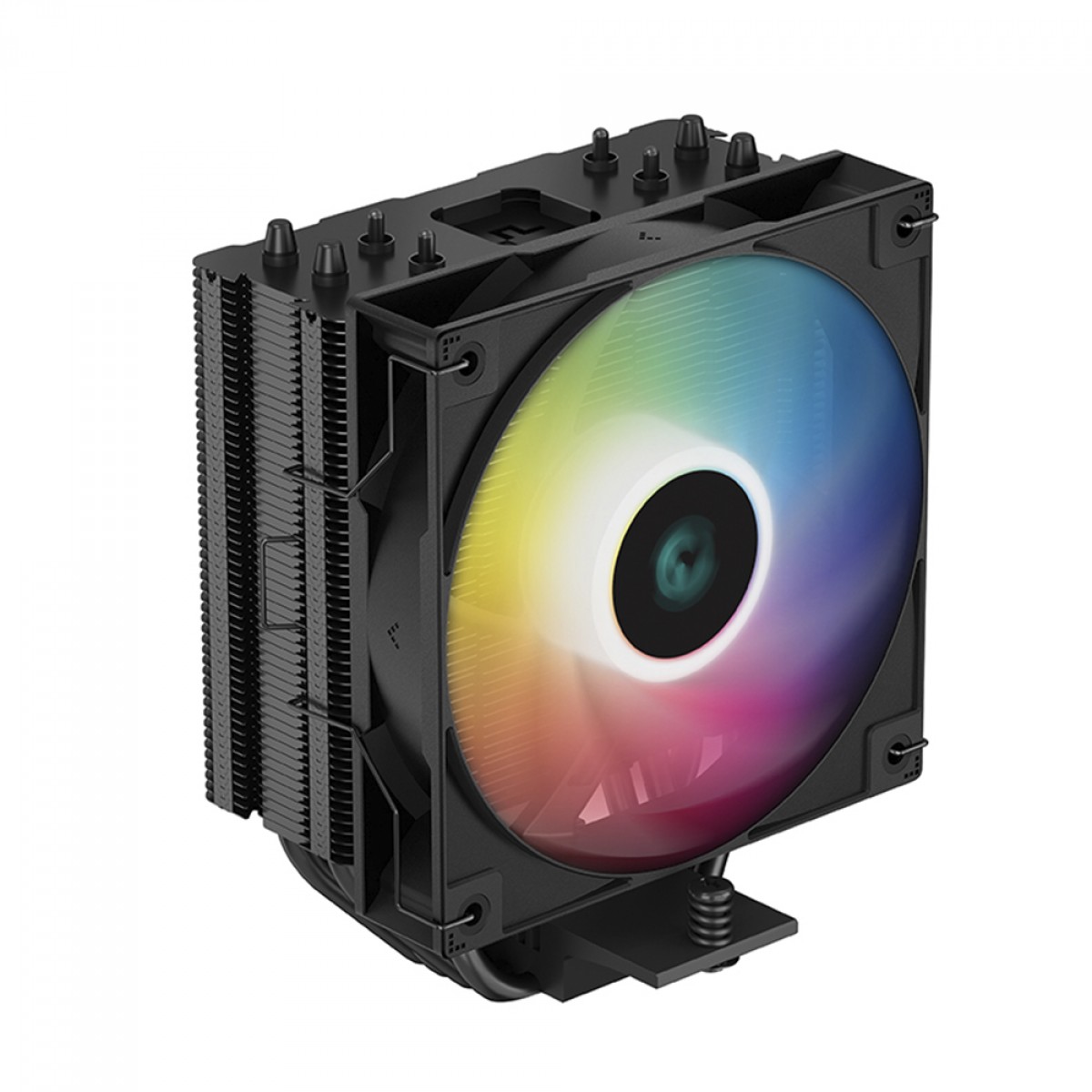 Cooler para Processador DeepCool Gammaxx AG400 BK ARGB, 120mm, Intel-AMD, R-AG400-BKANMC-G-2