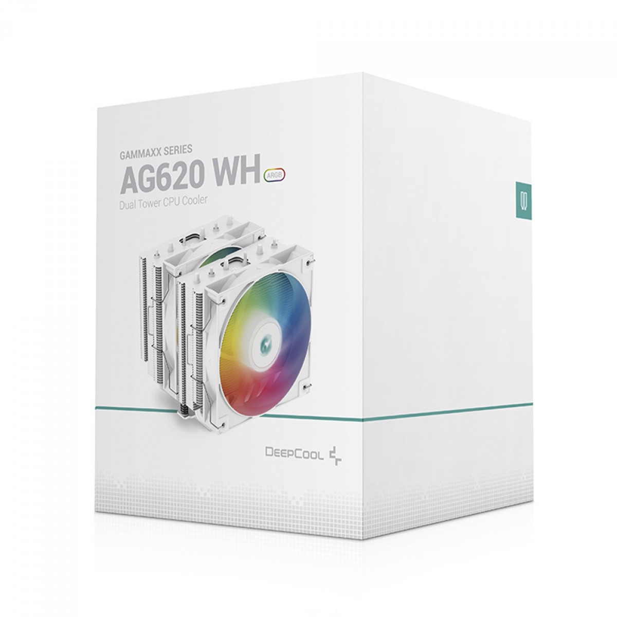 Cooler Para Processador DeepCool Gammaxx AG620 WH, ARGB, 120mm, Intel-AMD, White, R-AG620-WHANMN-G-2