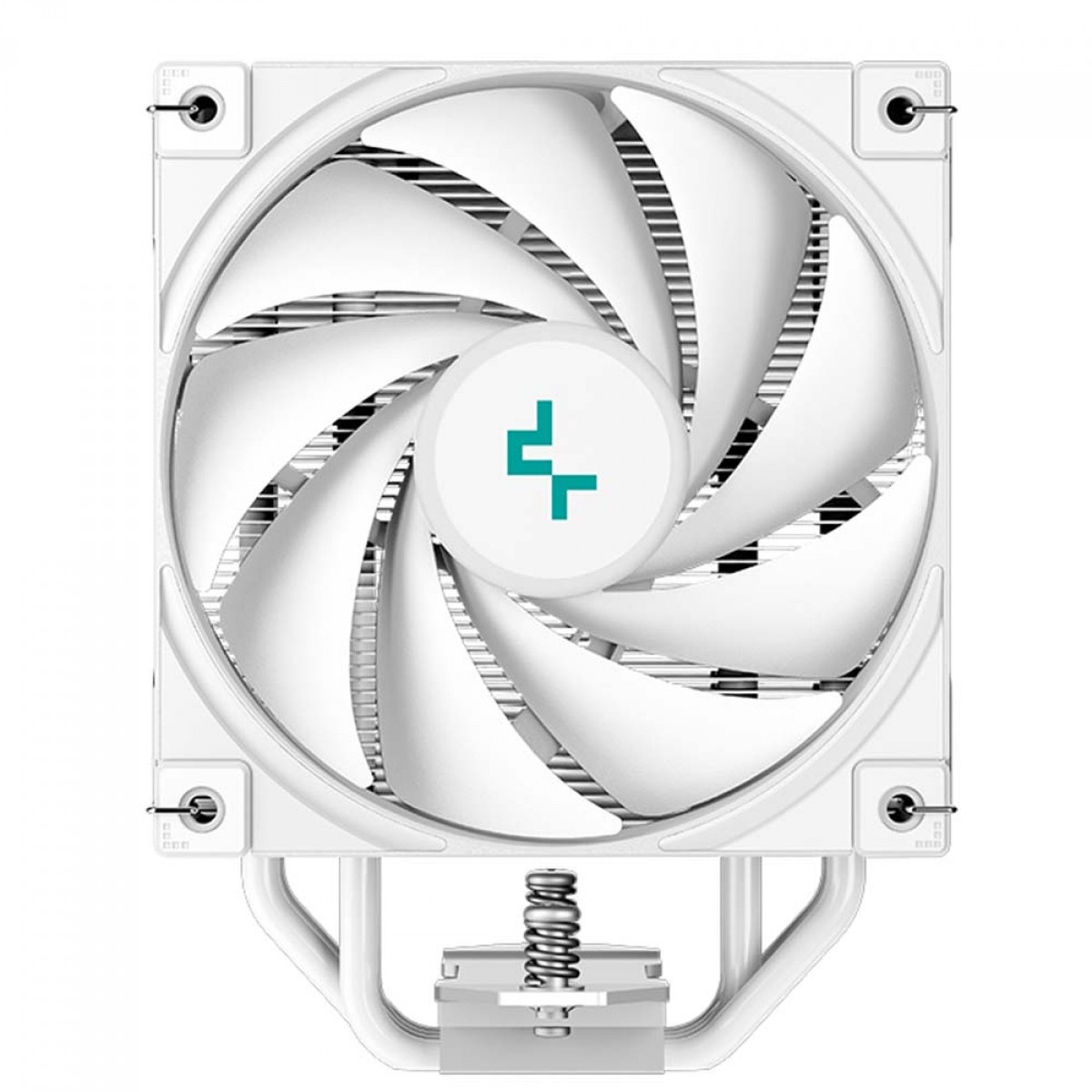 Cooler Para Processador DeepCool High Performance AK400 DIGITAL WH, 120mm, White, Intel-AMD, R-AK400-WHADMN-G