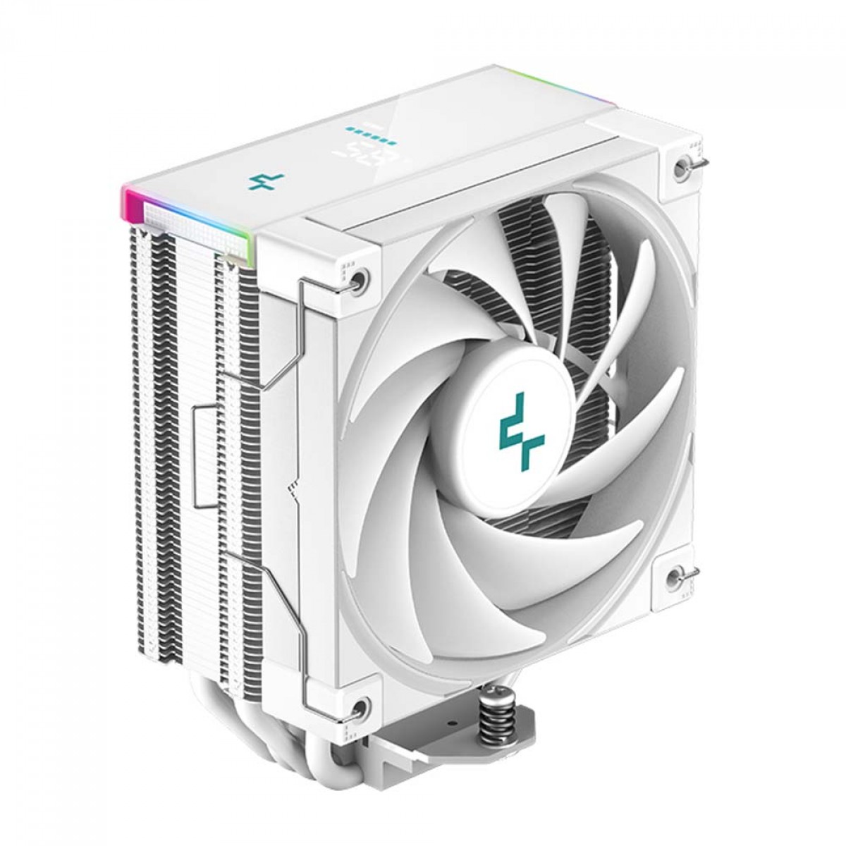 Cooler Para Processador DeepCool High Performance AK400 DIGITAL WH, 120mm, White, Intel-AMD, R-AK400-WHADMN-G
