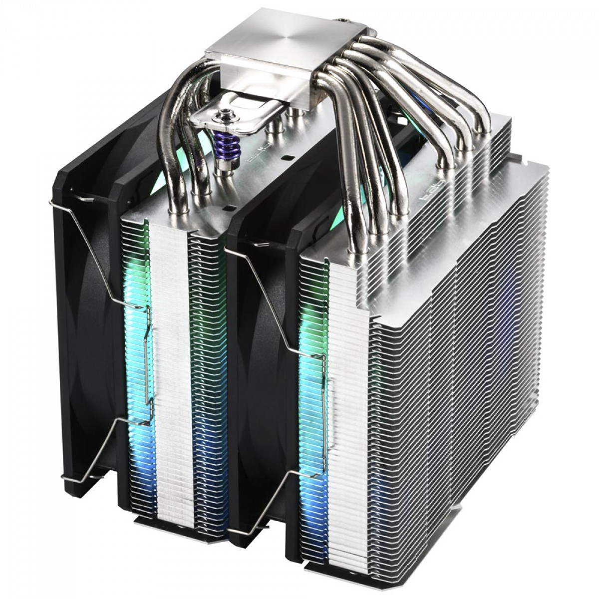 Cooler Para Processador FSP MP7, ARGB, 120mm, Intel-AMD, Preto